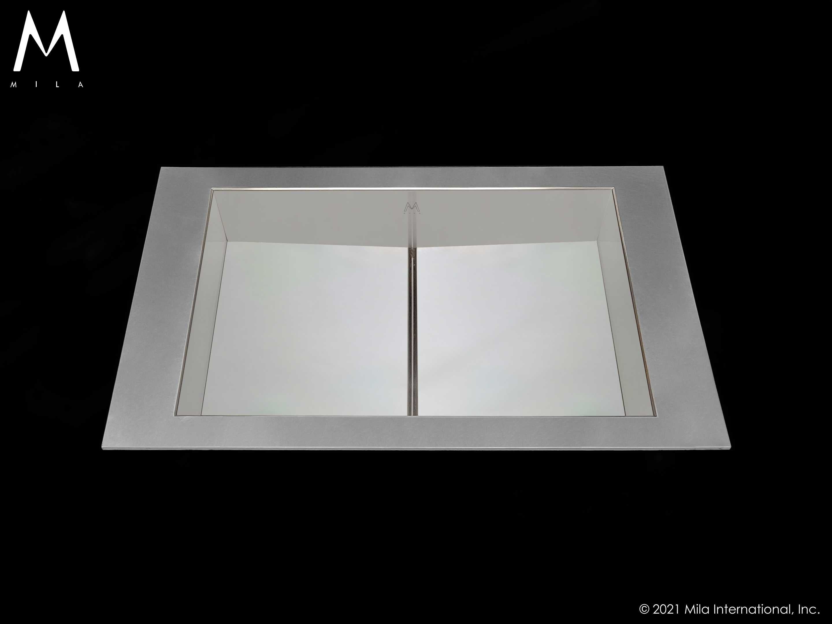 MILA ATELIER Bathroom Tri-Mount 25.5 x 16 Bathroom Sink