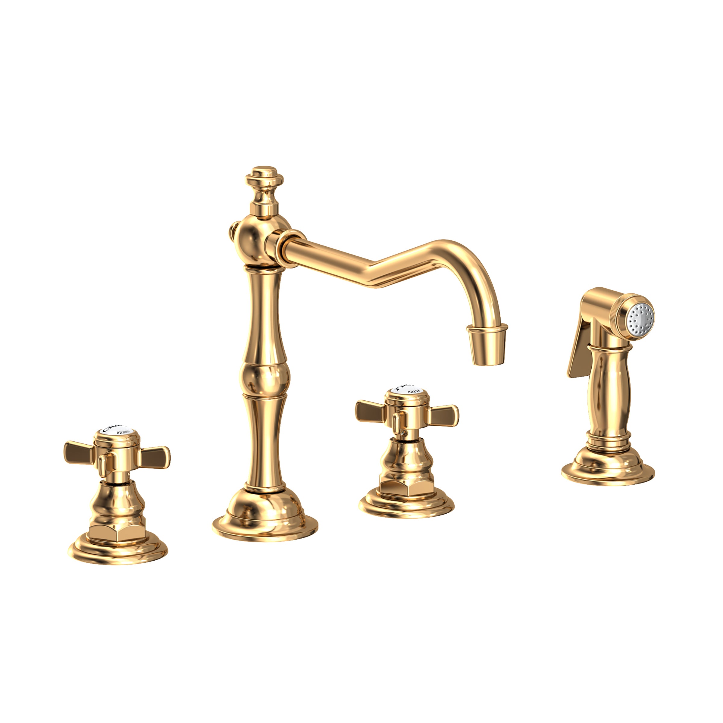 Newport Brass Fairfield Kitchen Faucet with Side Spray