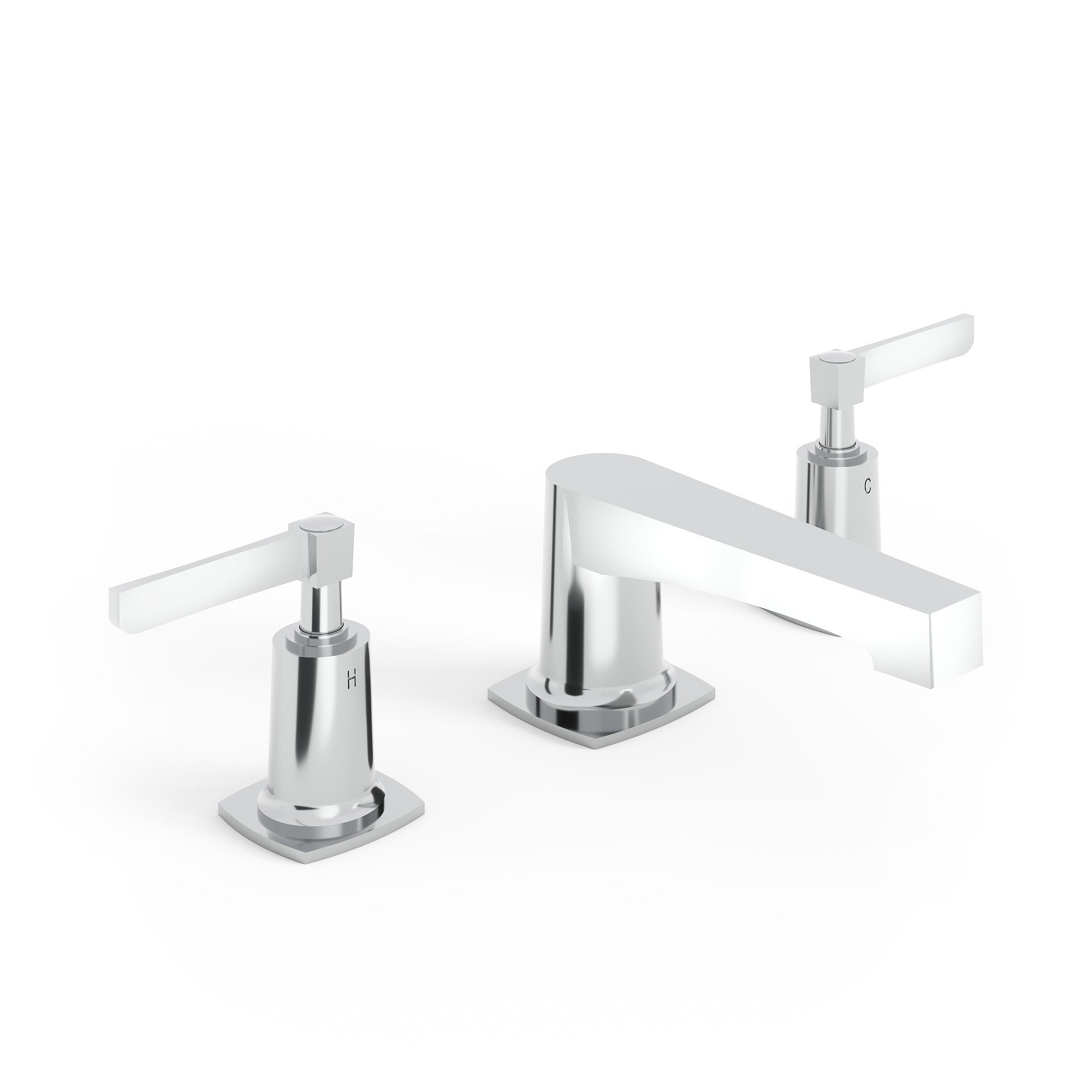 polished chrome faucet