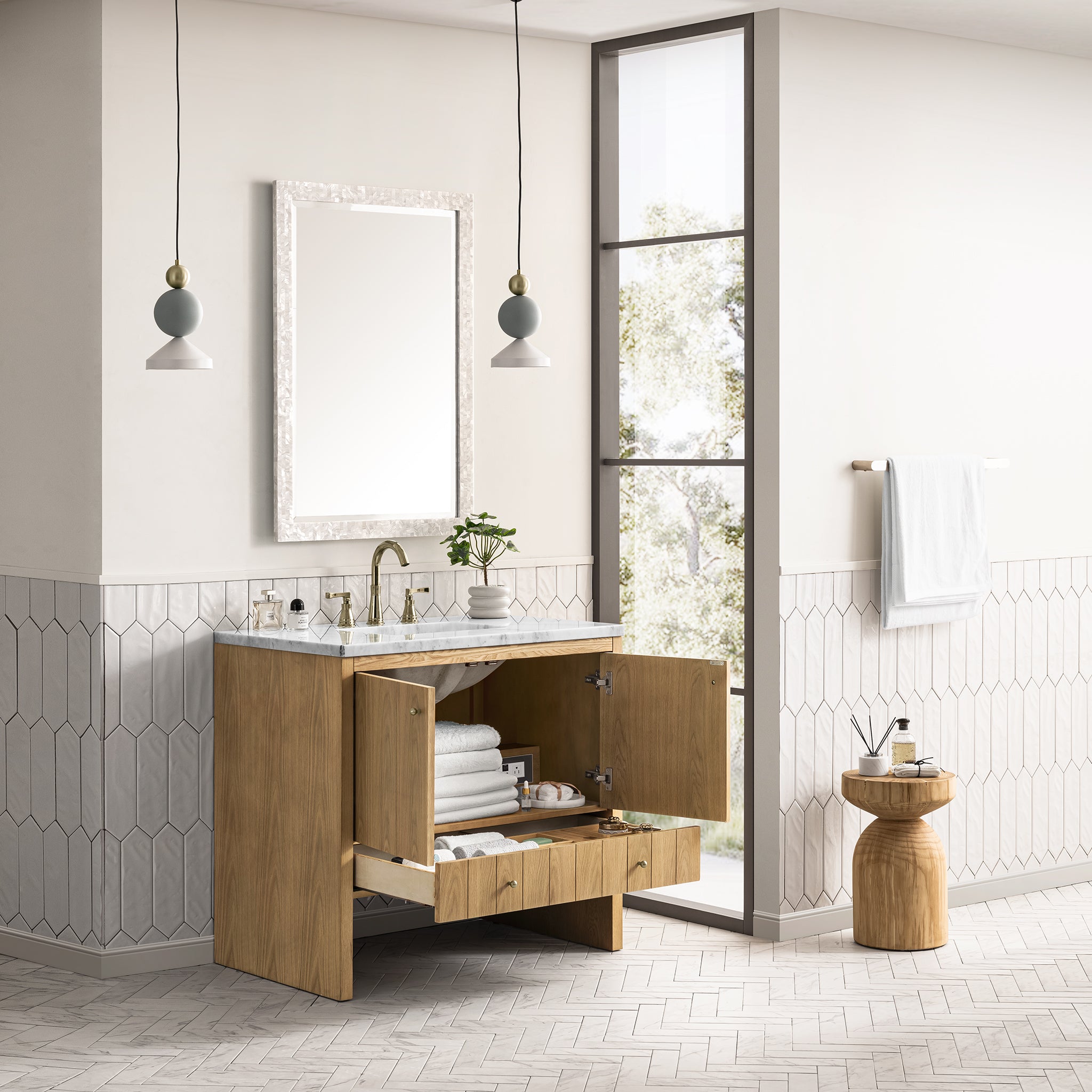 arctic fall top vanity