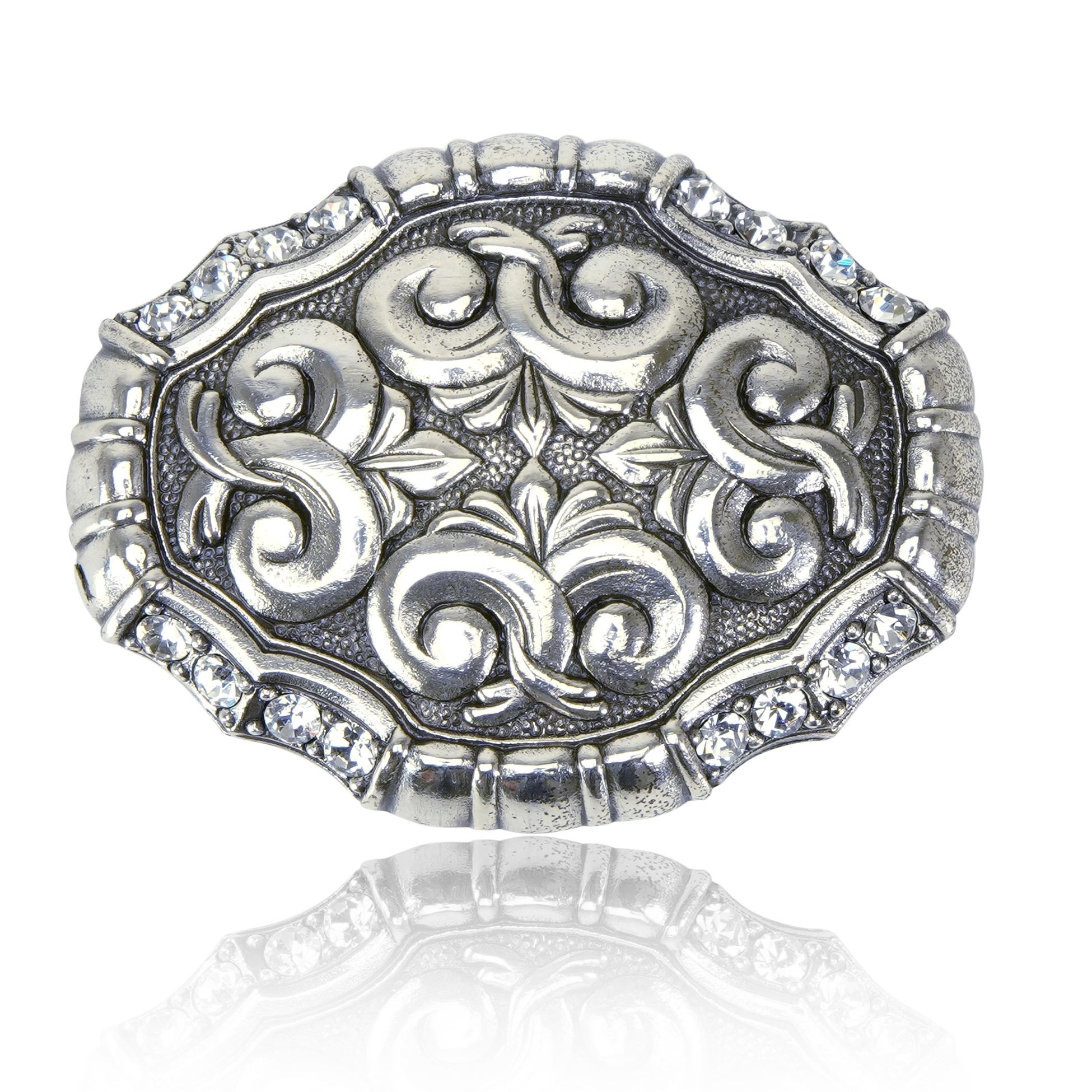 burnish silver knob