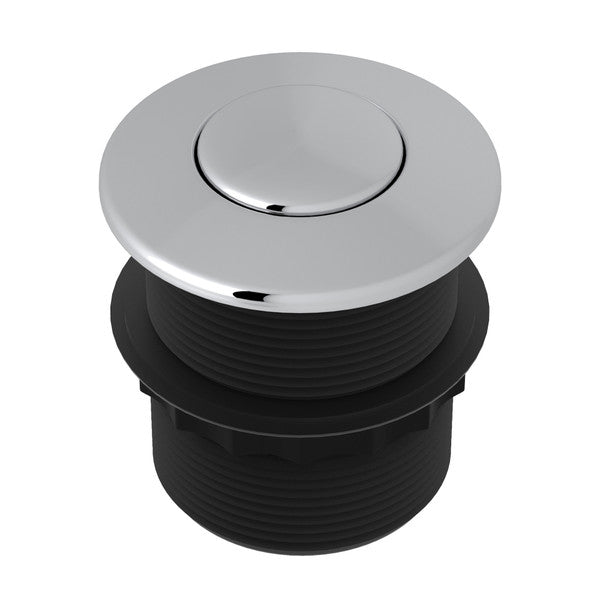 polished chrome air switch button