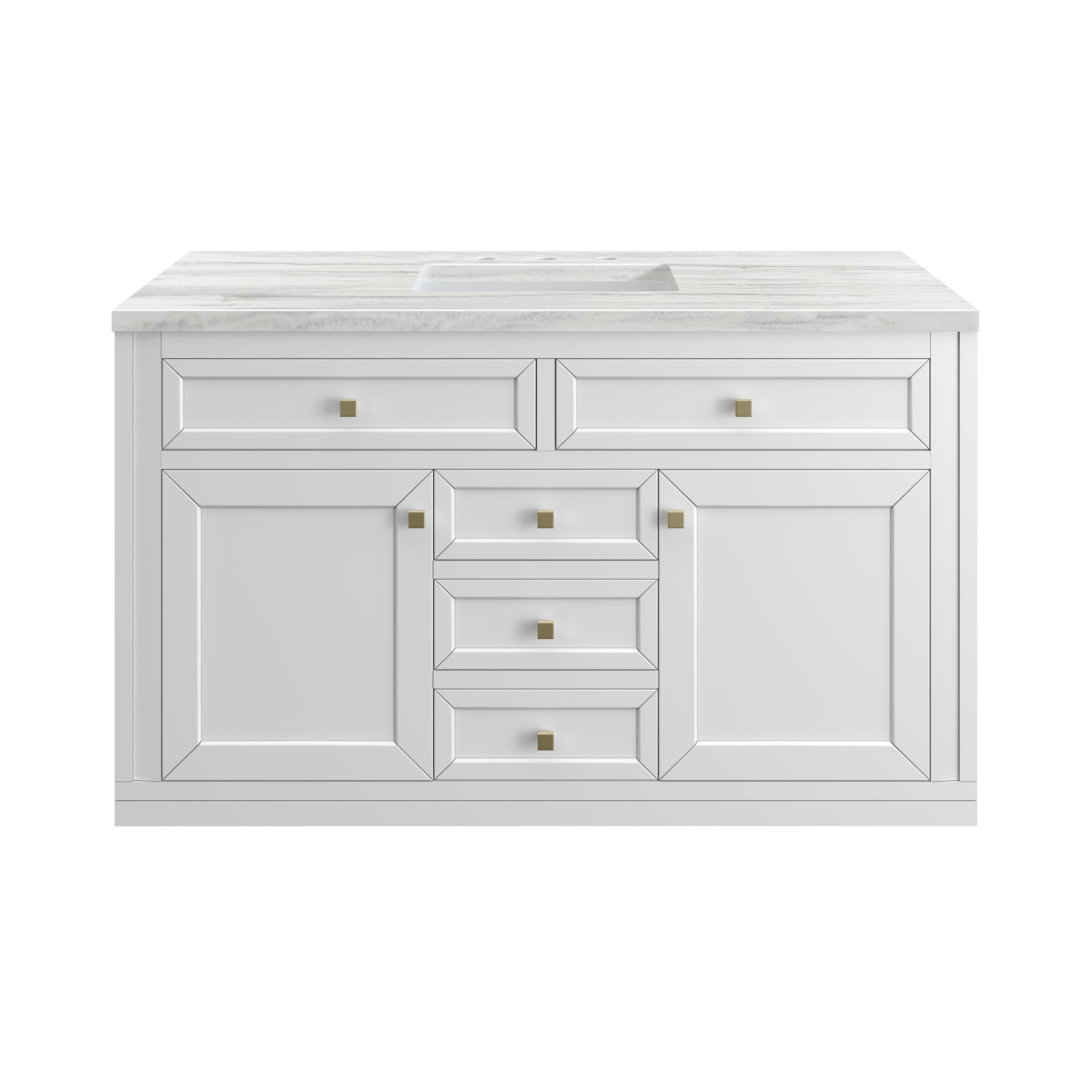 arctic fall solid surface top vanity