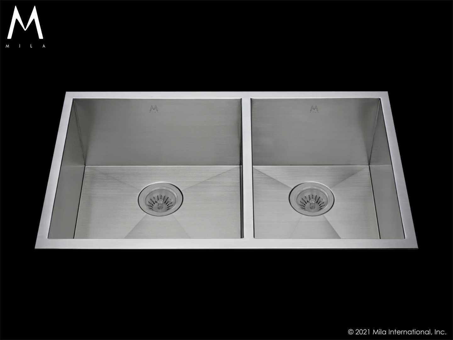 satin brushed ss kitchen sink