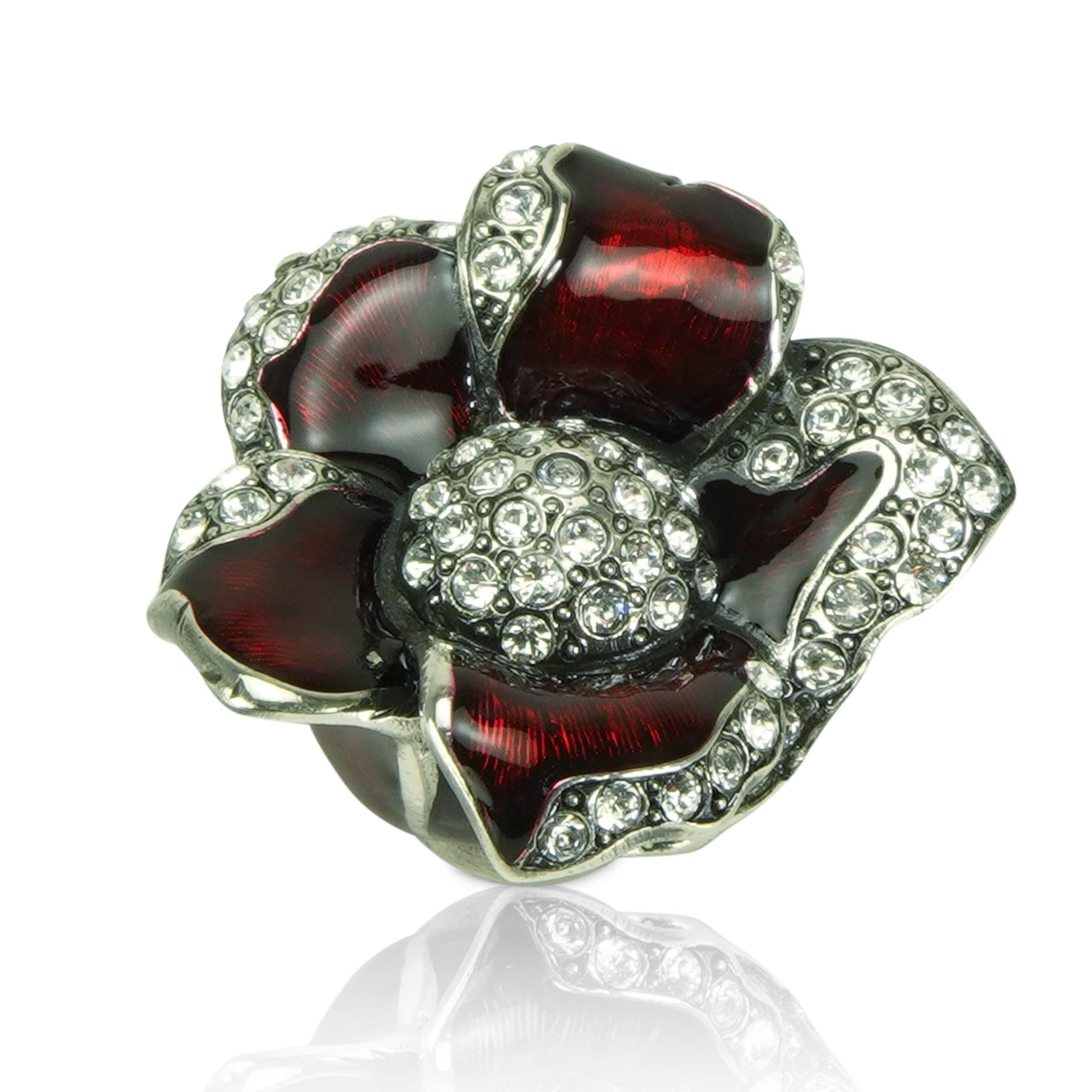 burnish silver knob