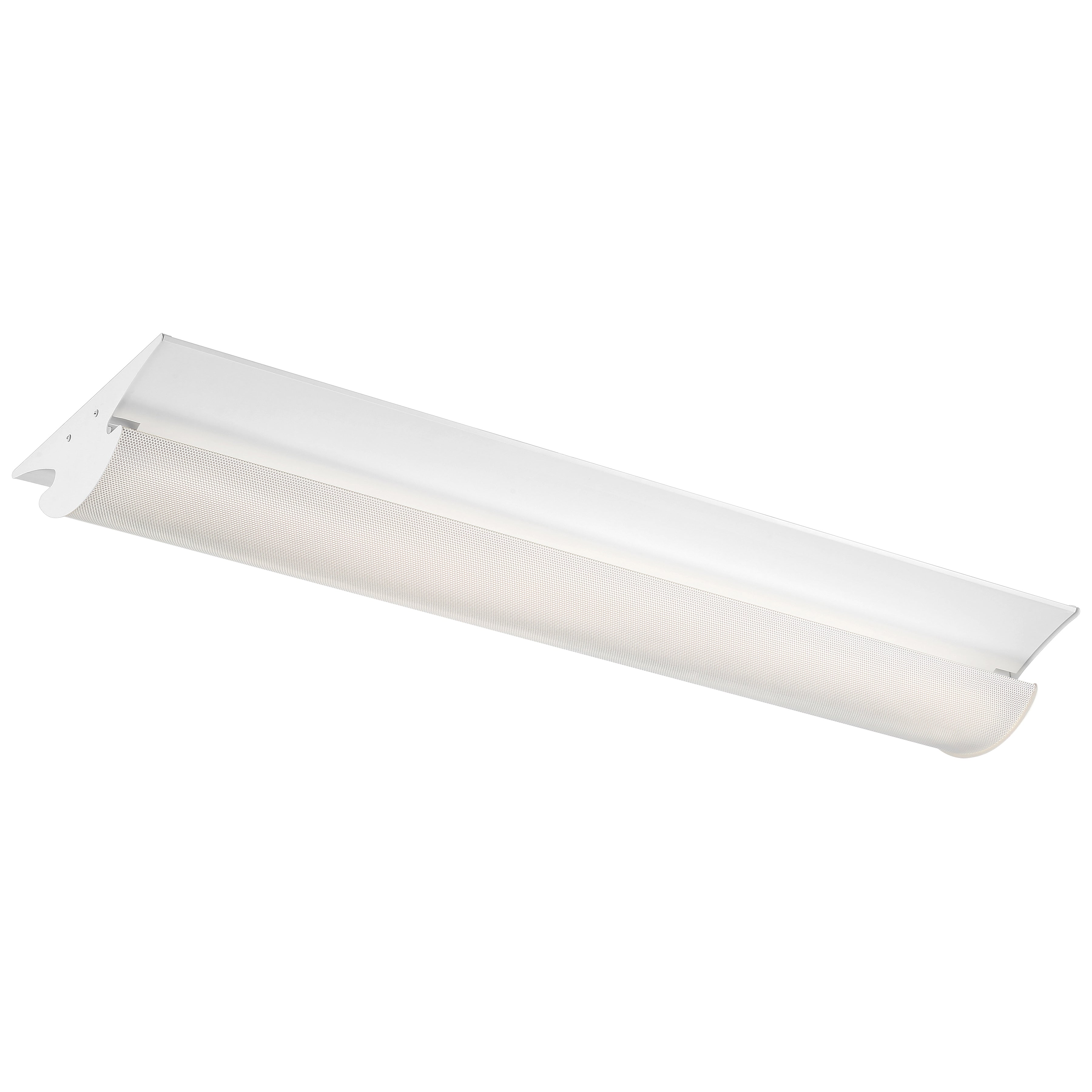 white flush mount