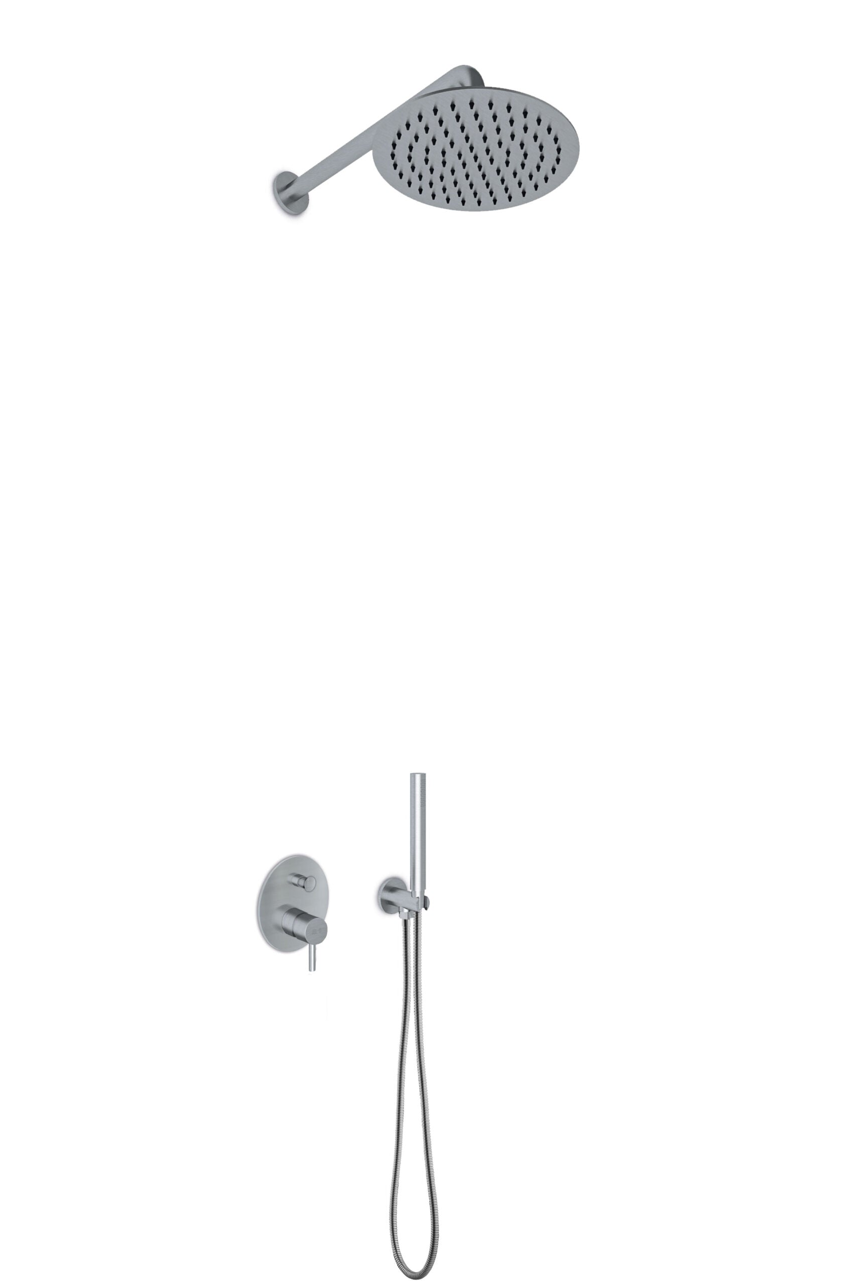 brushed shower