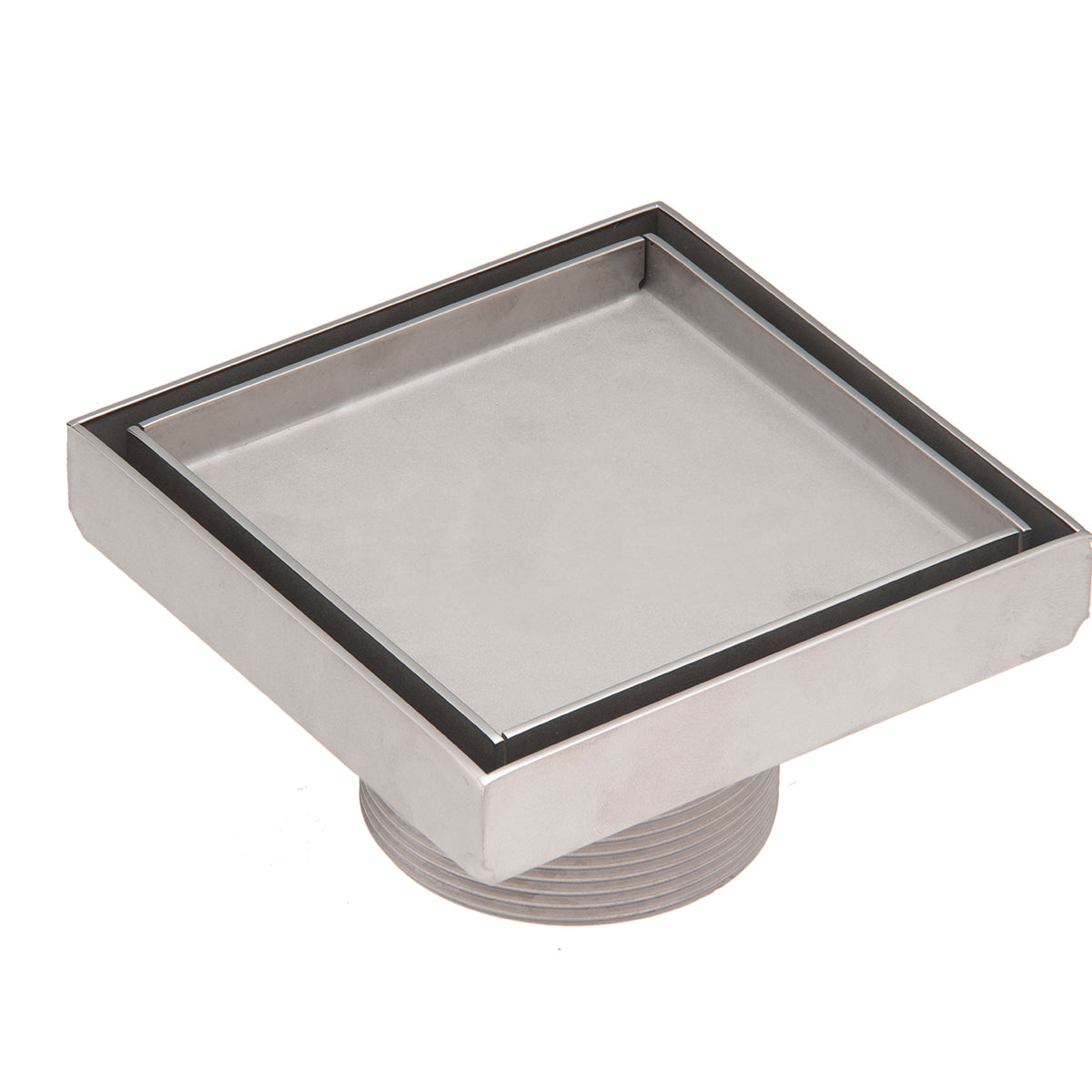 polished stainless drain kit
