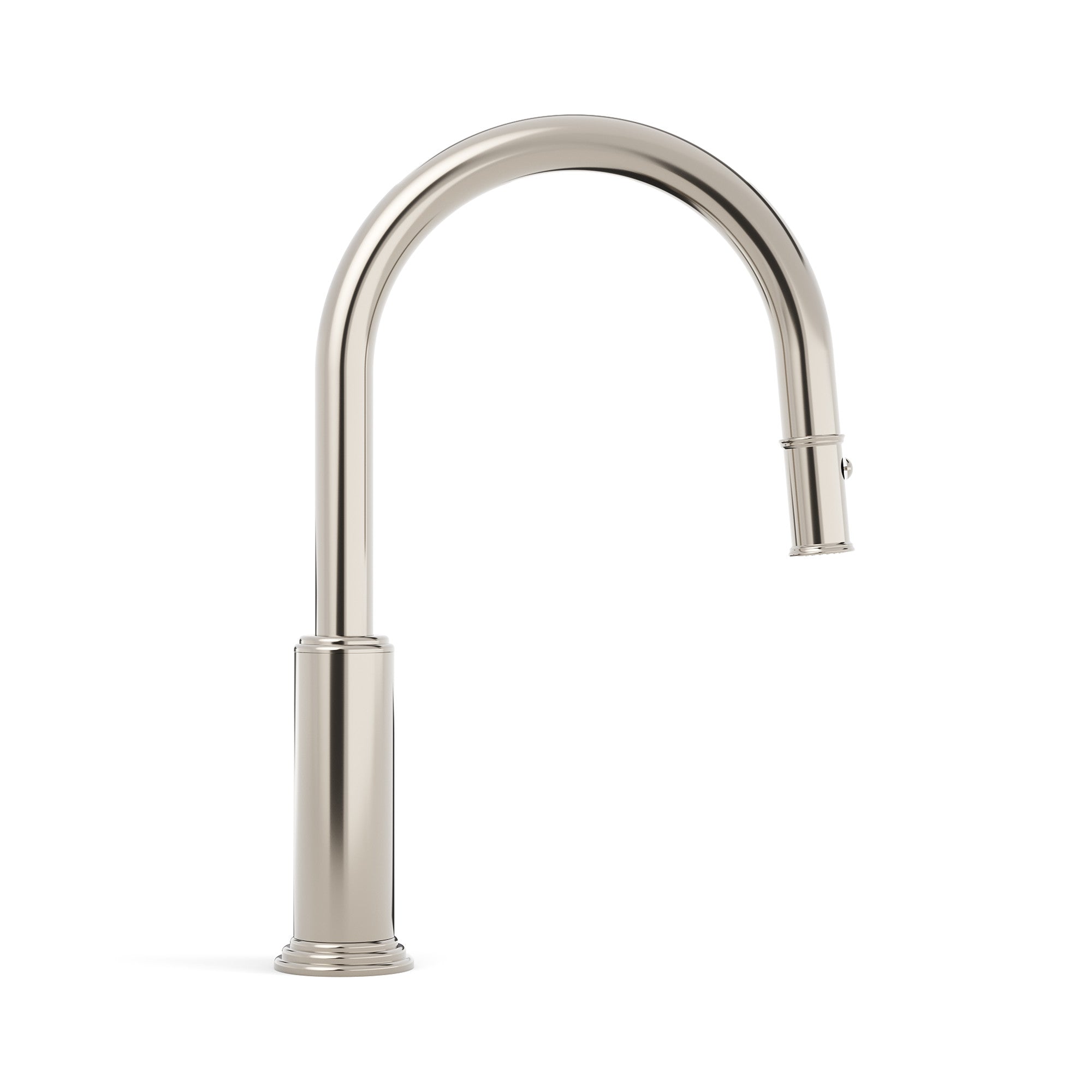 polished nickel faucet
