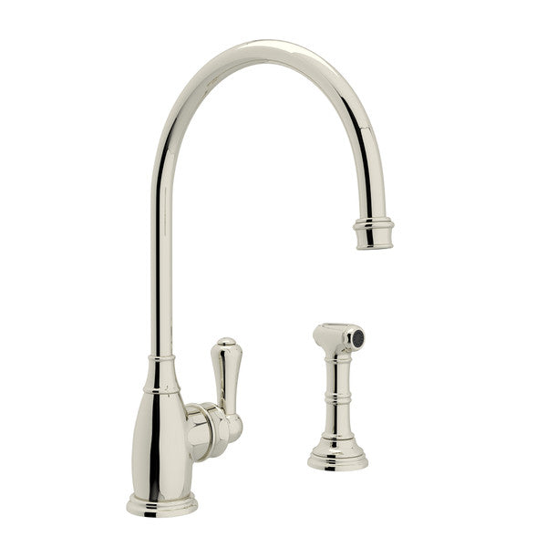 Rohl Georgian Era Kitchen Faucet with Side Spray