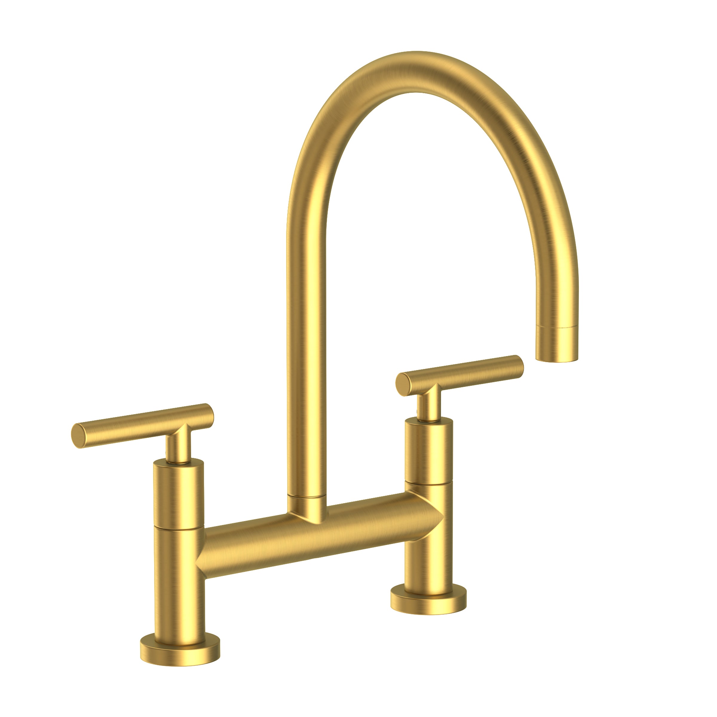Newport Brass East Linear Kitchen Bridge Faucet