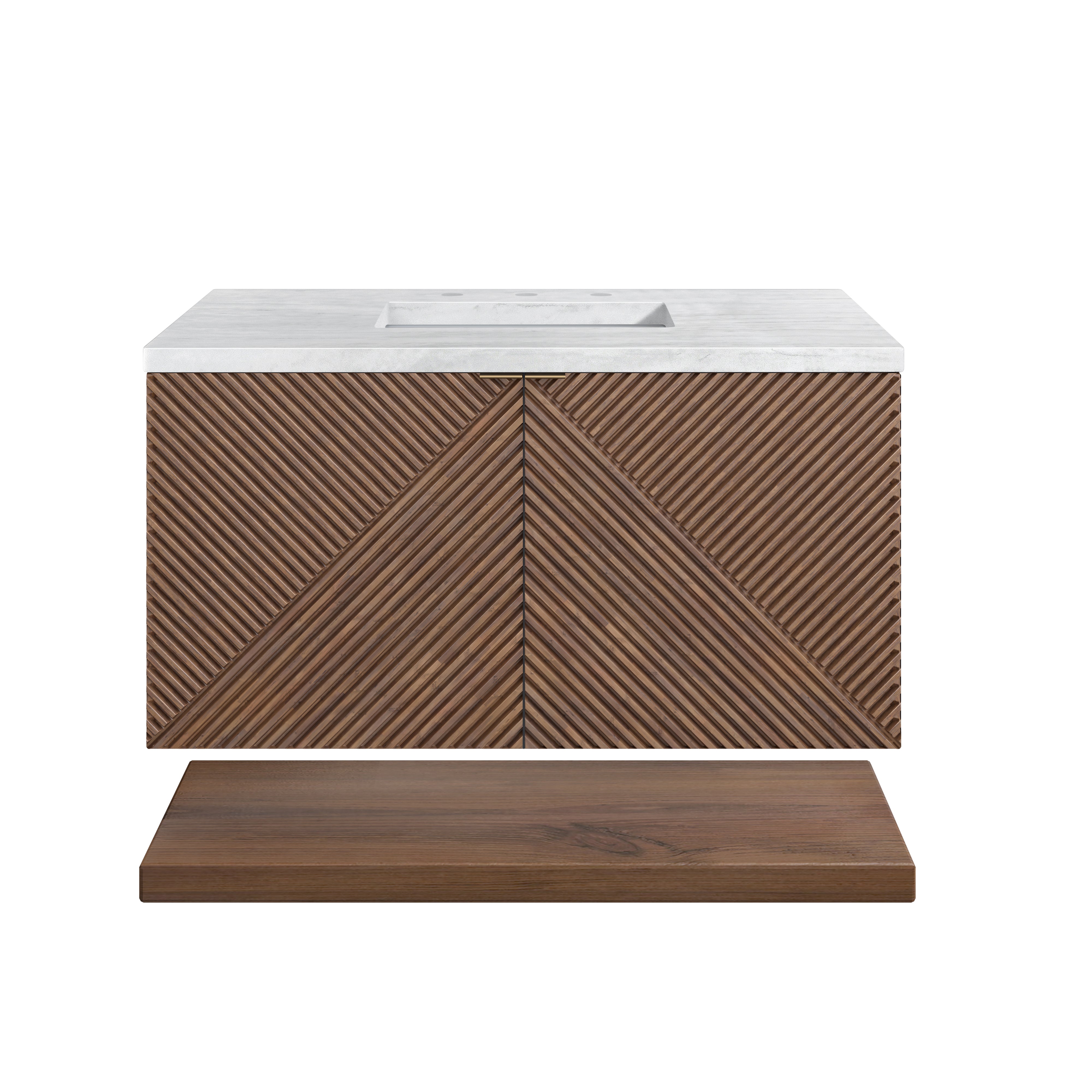 arctic fall top vanity