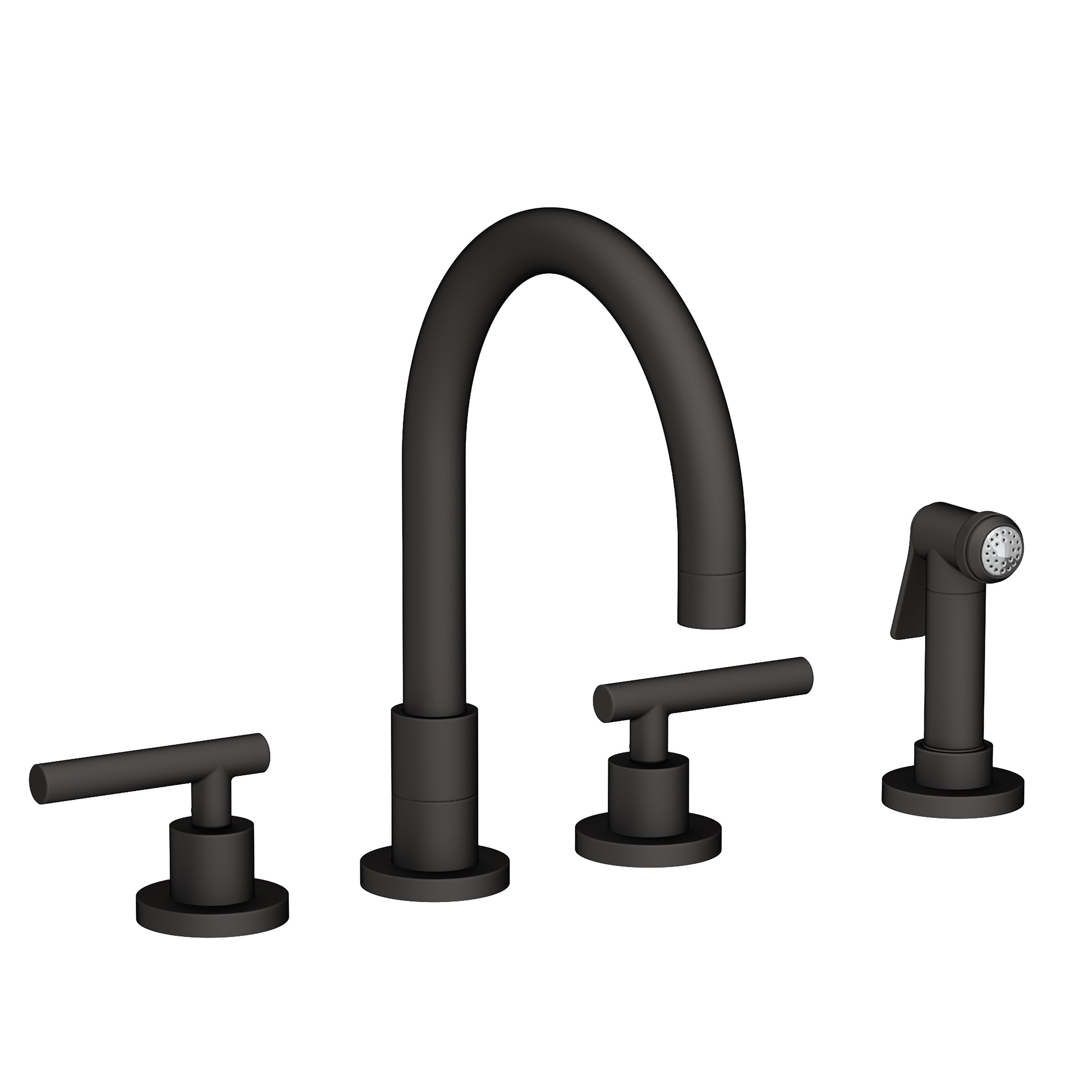 Newport Brass East Linear Kitchen Faucet with Side Spray
