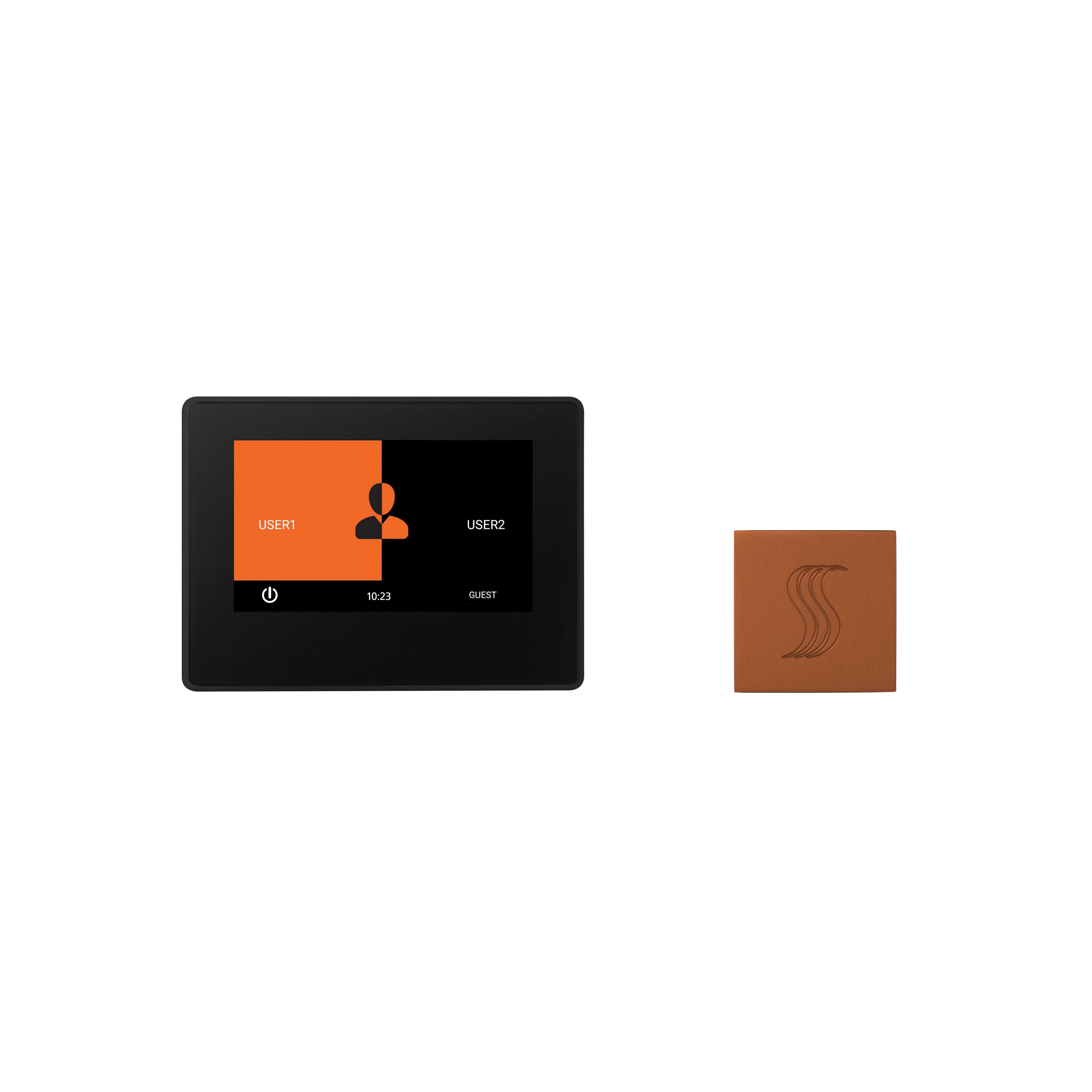 Thermasol ThermaTouch 7" Control and Steam Head Kit Square
