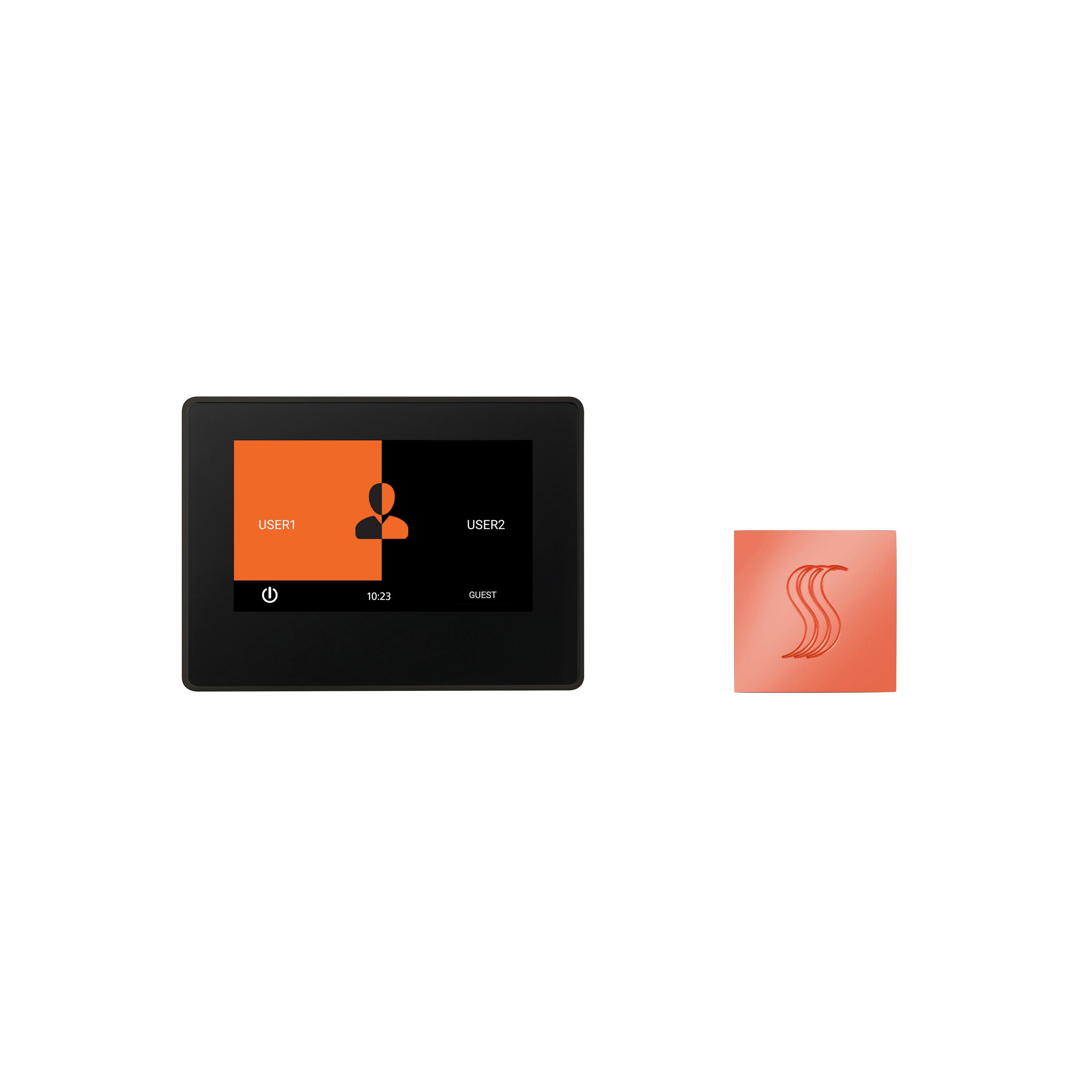 Thermasol ThermaTouch 7" Control and Steam Head Kit Square