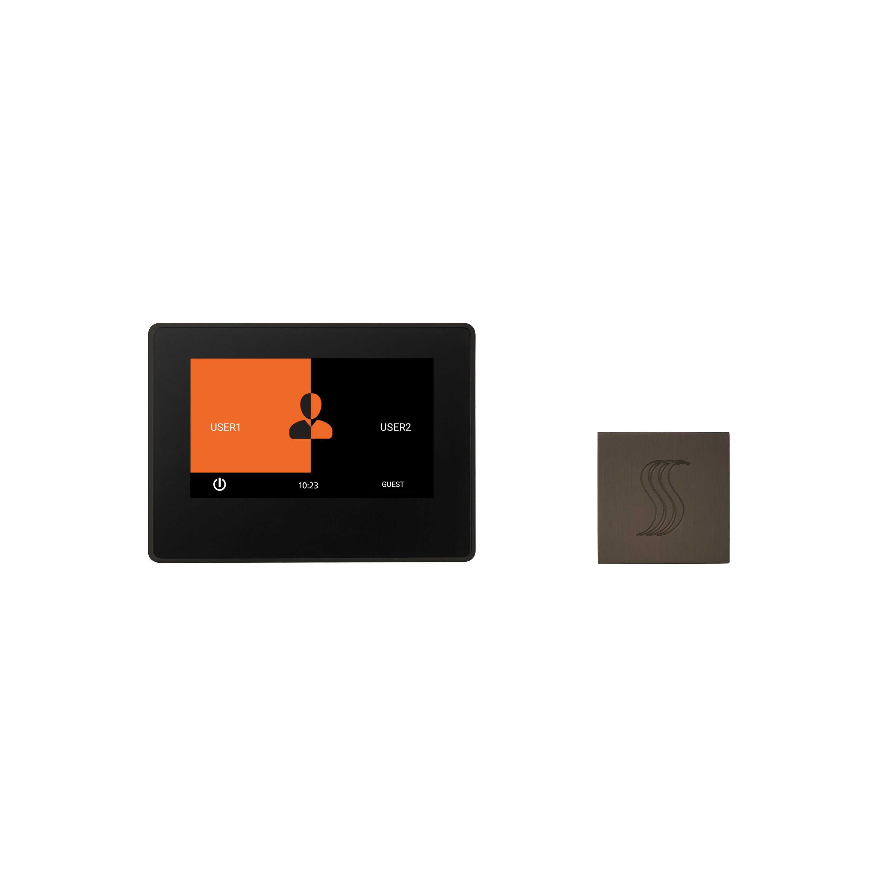 Thermasol ThermaTouch 7" Control and Steam Head Kit Square