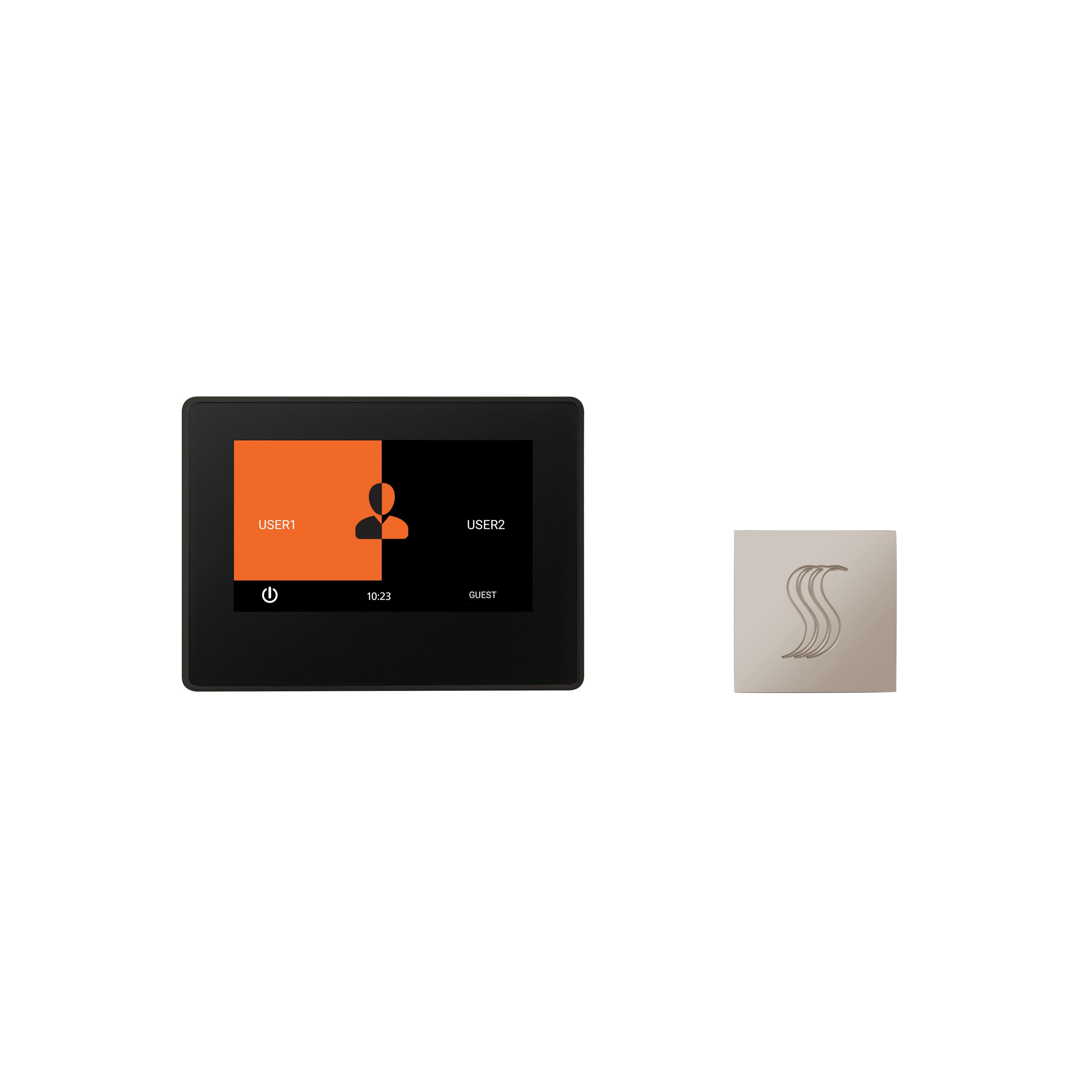 Thermasol ThermaTouch 7" Control and Steam Head Kit Square