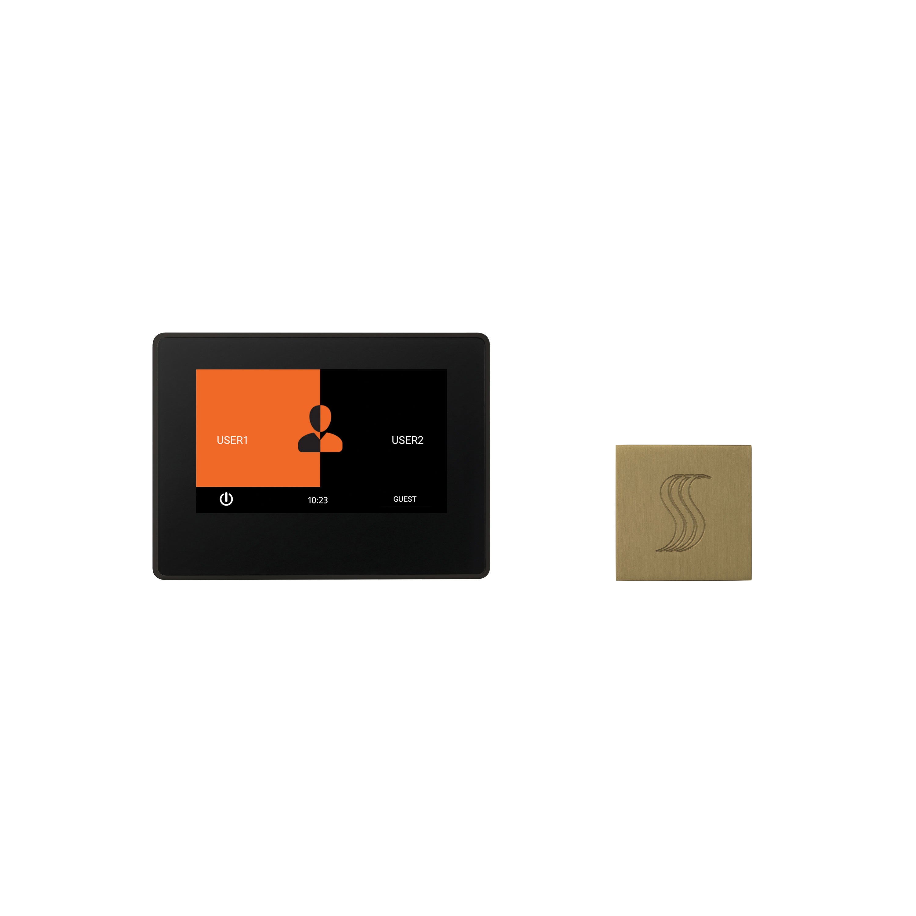 Thermasol ThermaTouch 7" Control and Steam Head Kit Square