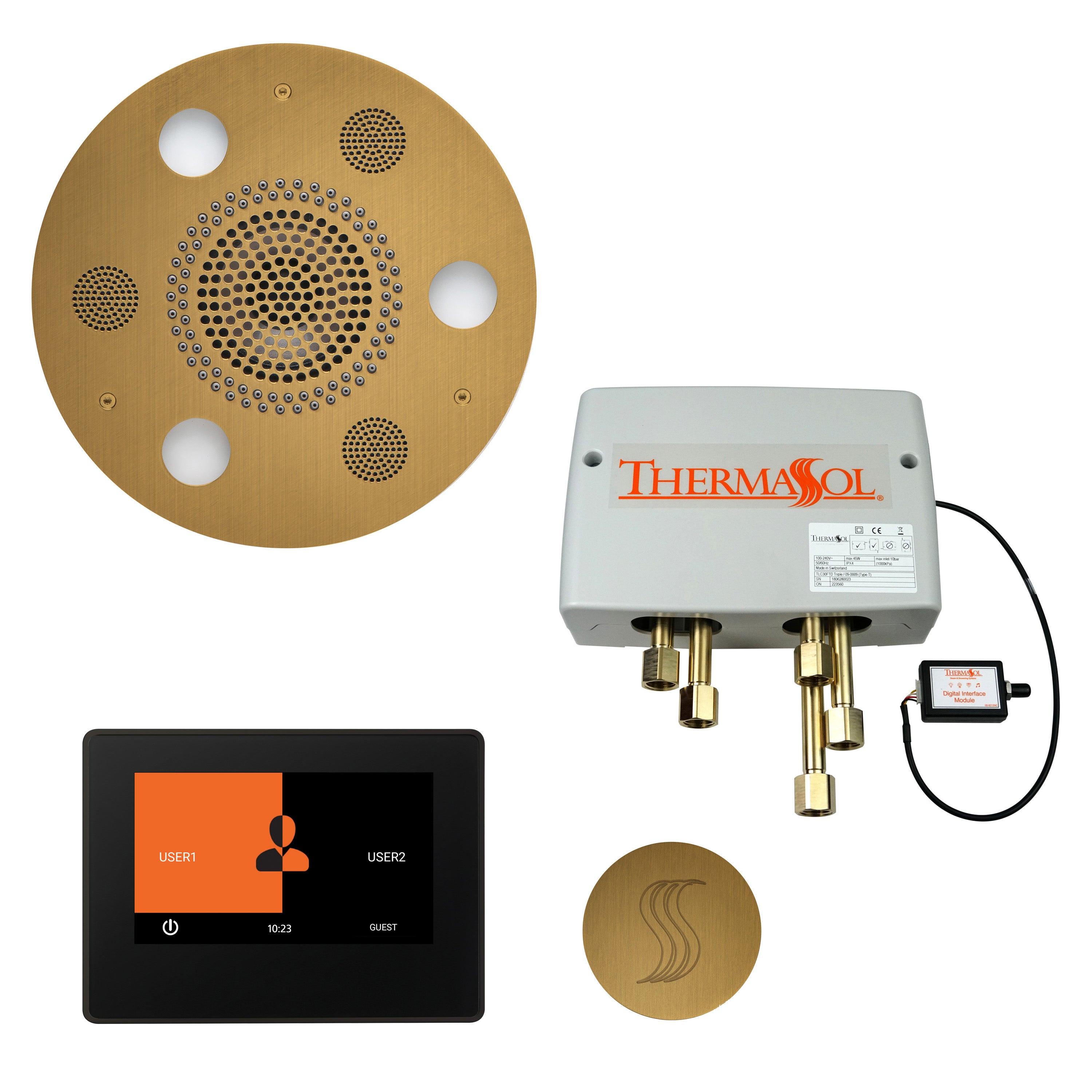 Thermasol The Total Wellness Package with 7" ThermaTouch Round