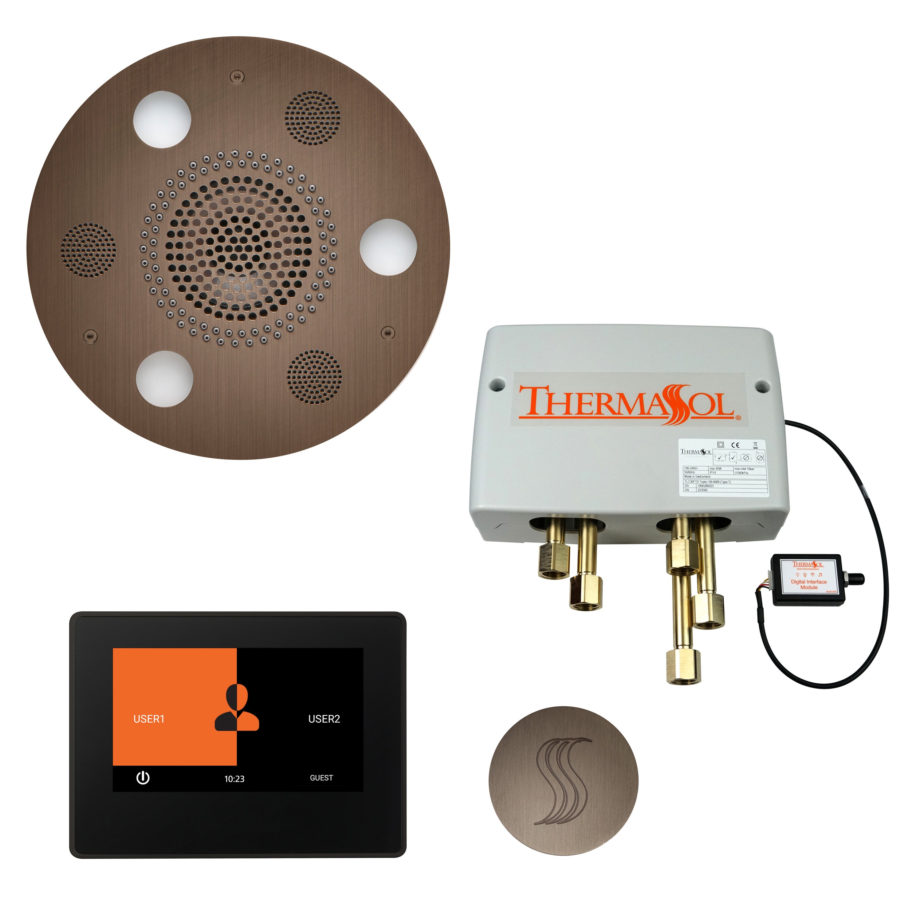 Thermasol The Total Wellness Package with 7" ThermaTouch Round