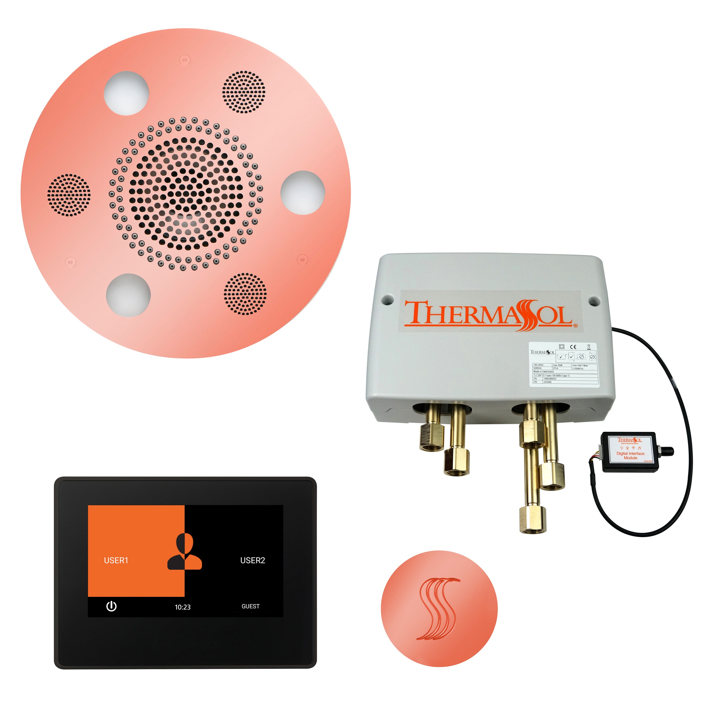 Thermasol The Total Wellness Package with 7" ThermaTouch Round