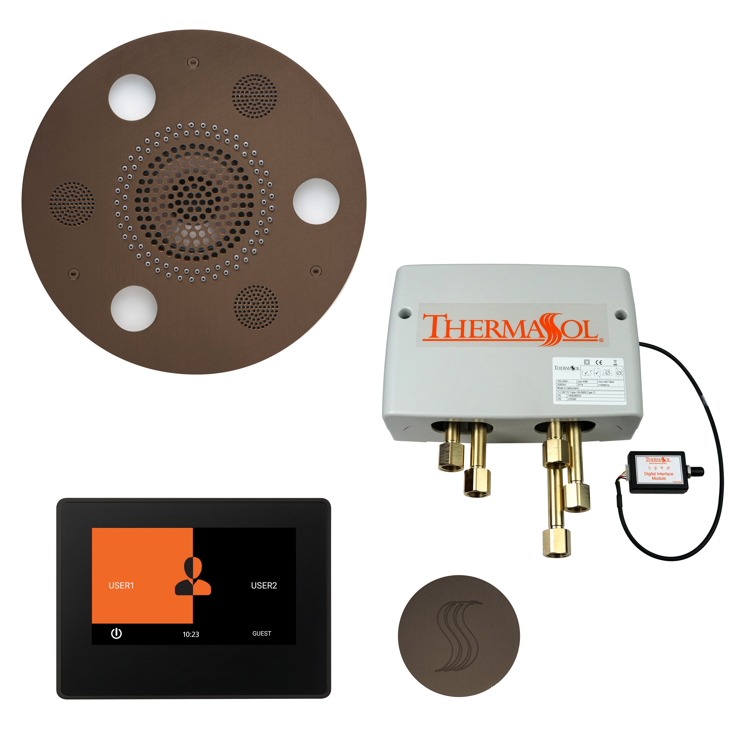 Thermasol The Total Wellness Package with 7" ThermaTouch Round