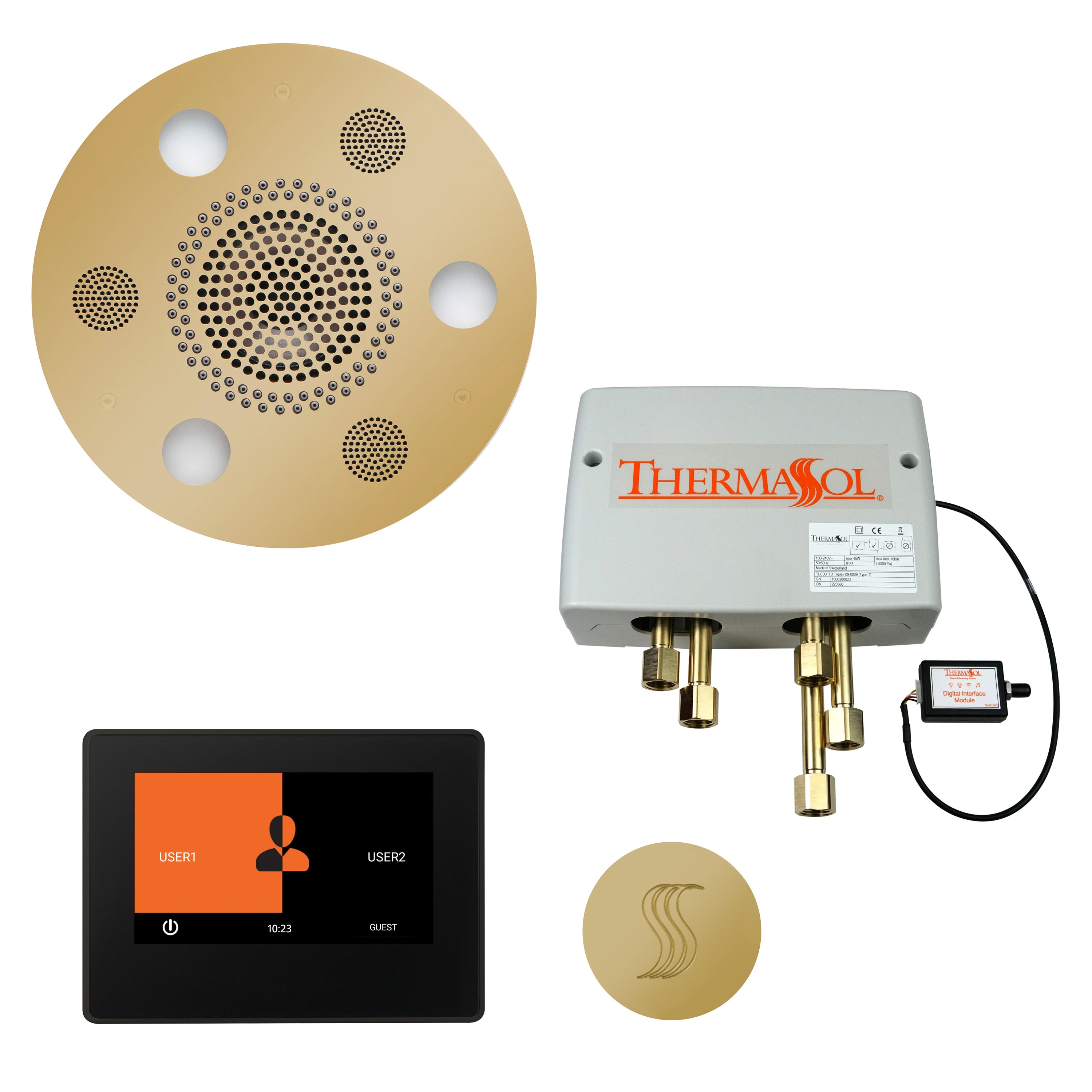 Thermasol The Total Wellness Package with 7" ThermaTouch Round