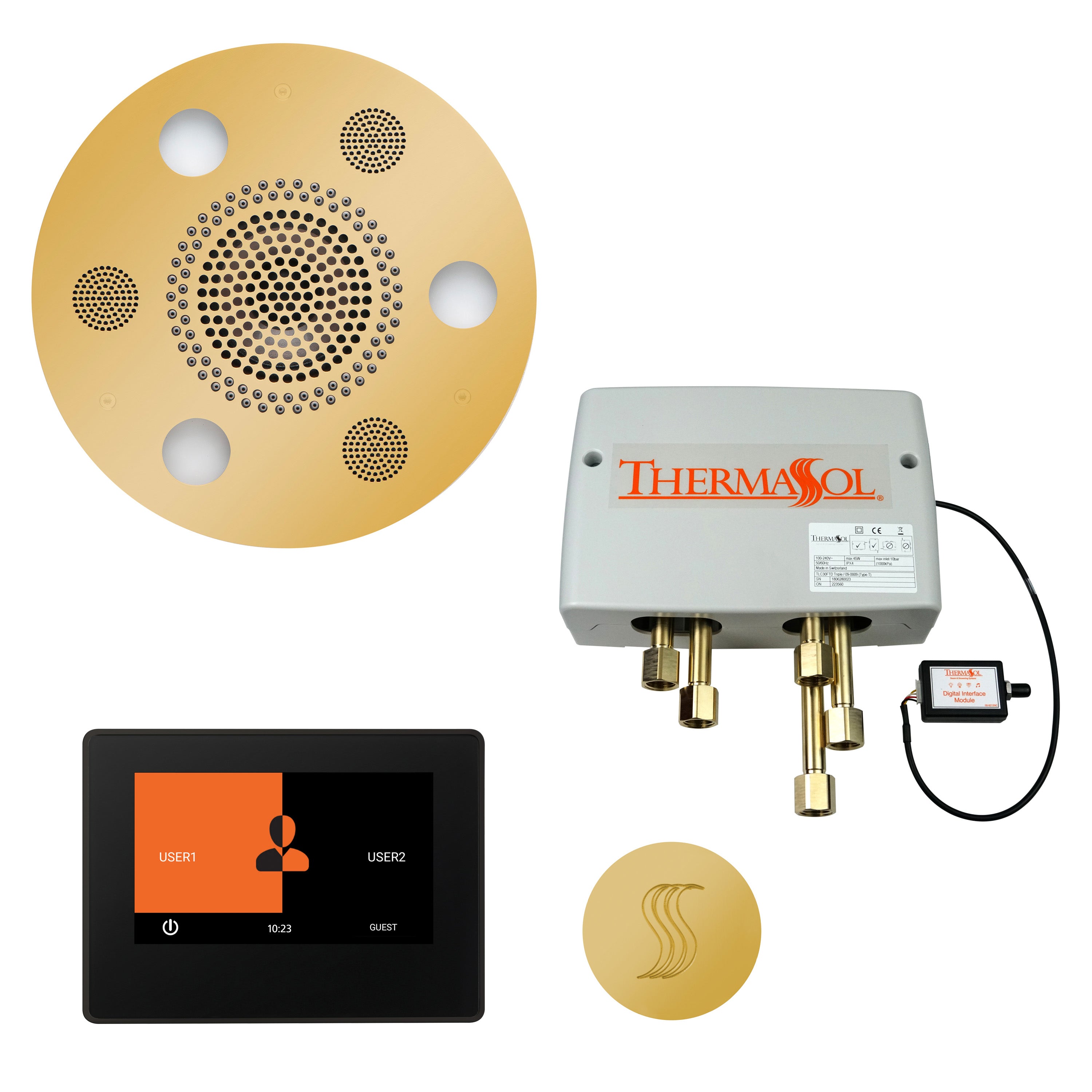 Thermasol The Total Wellness Package with 7" ThermaTouch Round