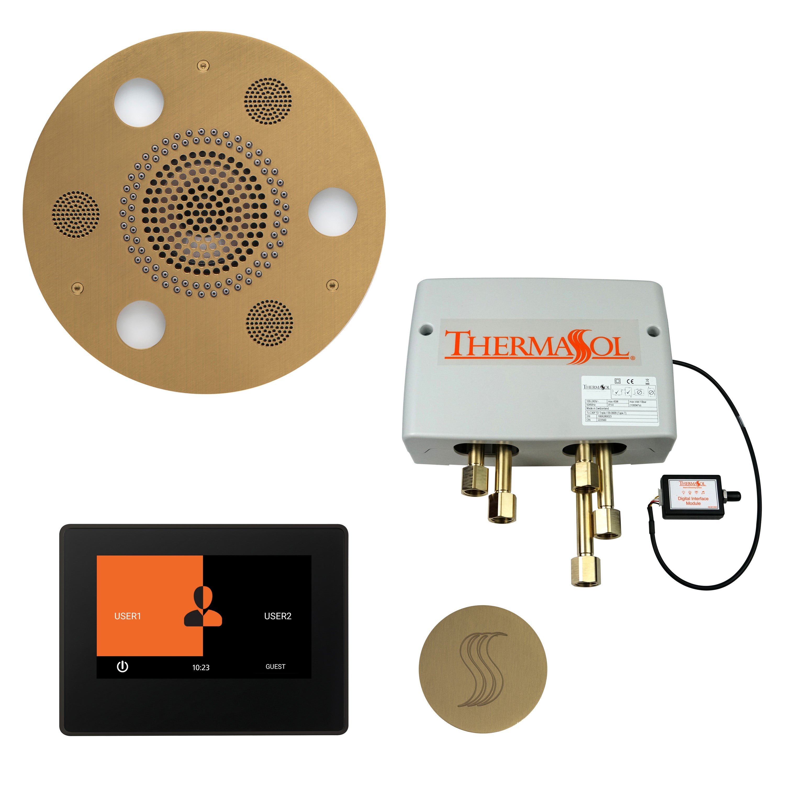 Thermasol The Total Wellness Package with 7" ThermaTouch Round