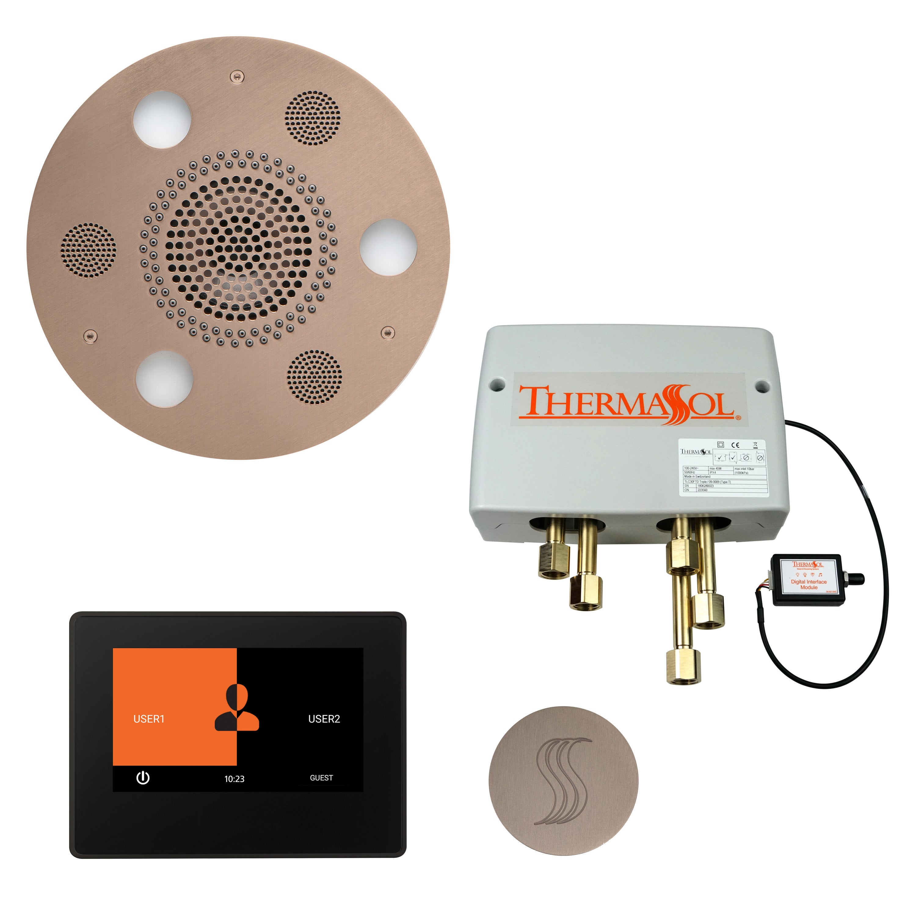 Thermasol The Total Wellness Package with 7" ThermaTouch Round