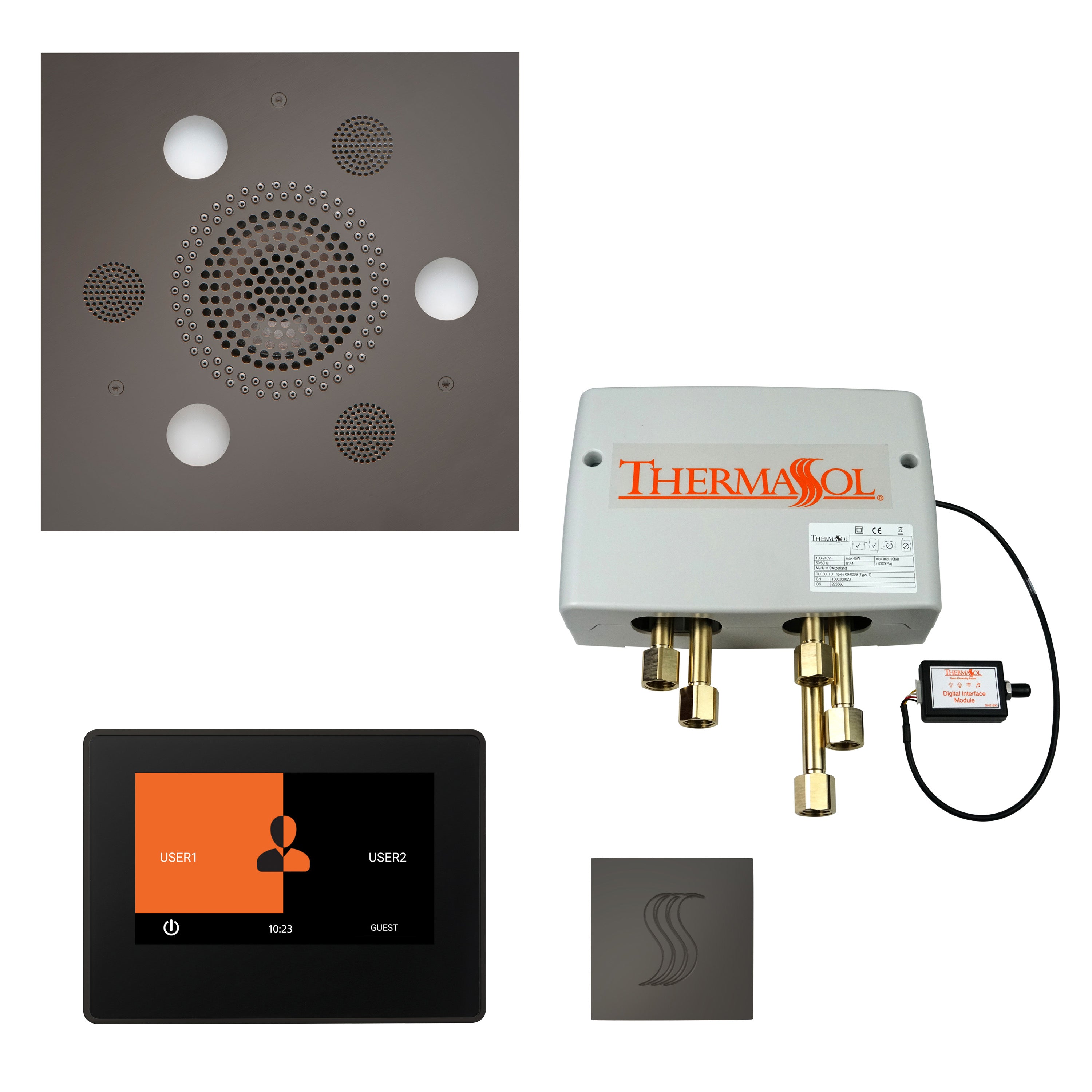 Thermasol The Total Wellness Package with 7" ThermaTouch and Square