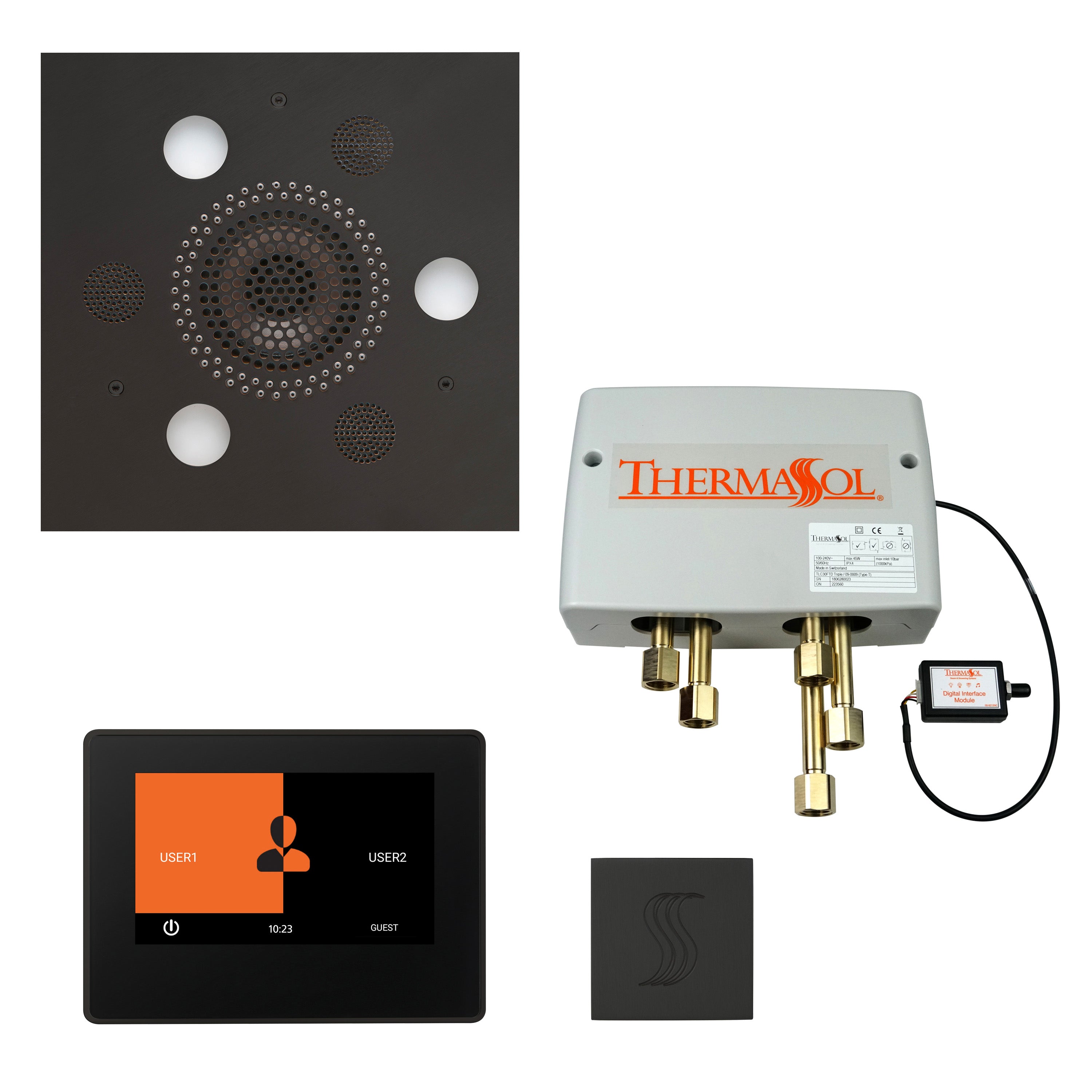 Thermasol The Total Wellness Package with 7" ThermaTouch and Square