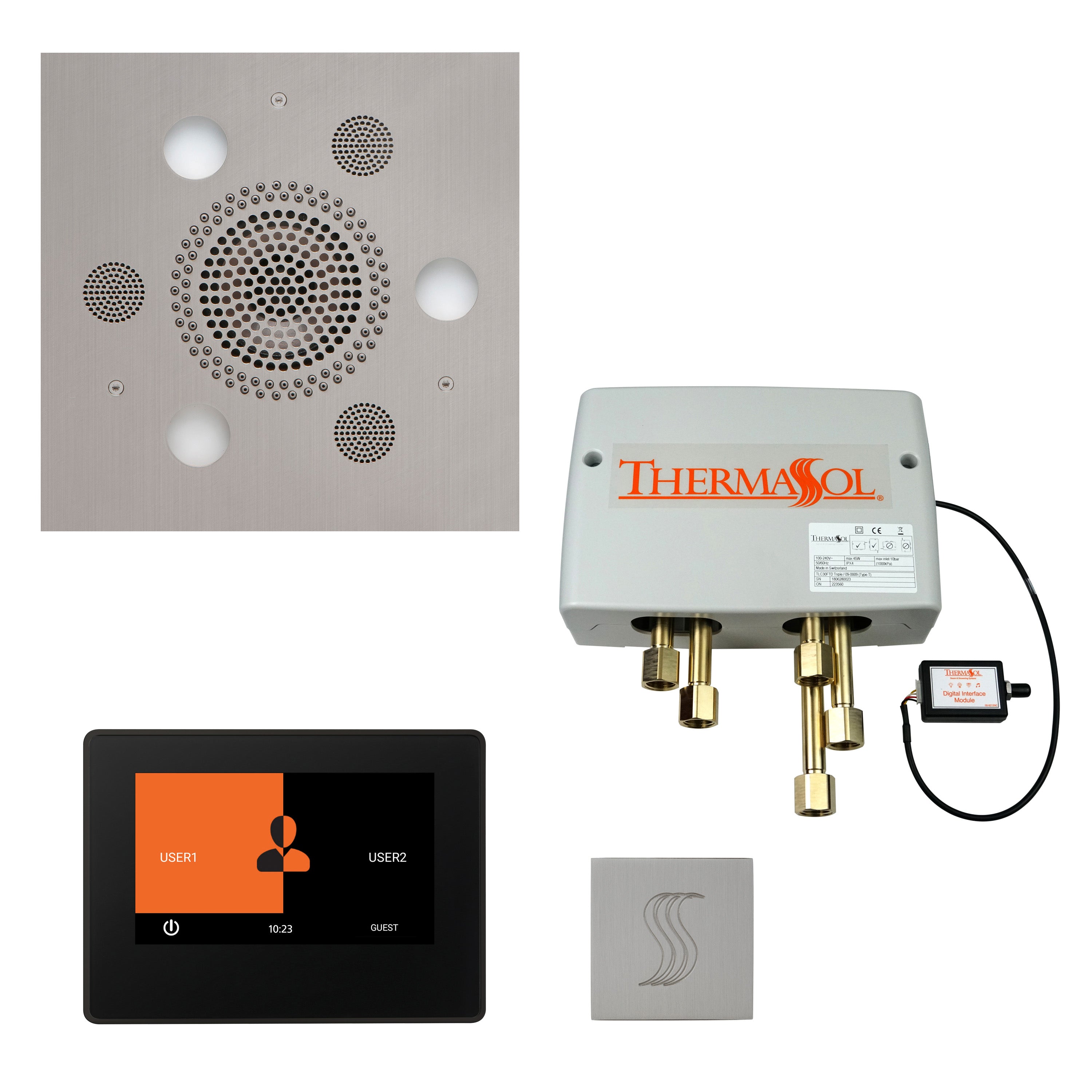 Thermasol The Total Wellness Package with 7" ThermaTouch and Square