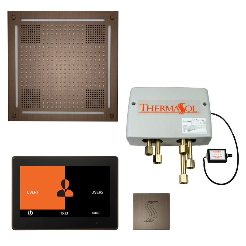 Thermasol The Total Wellness Hydrovive Package with 10" ThermaTouch  Square