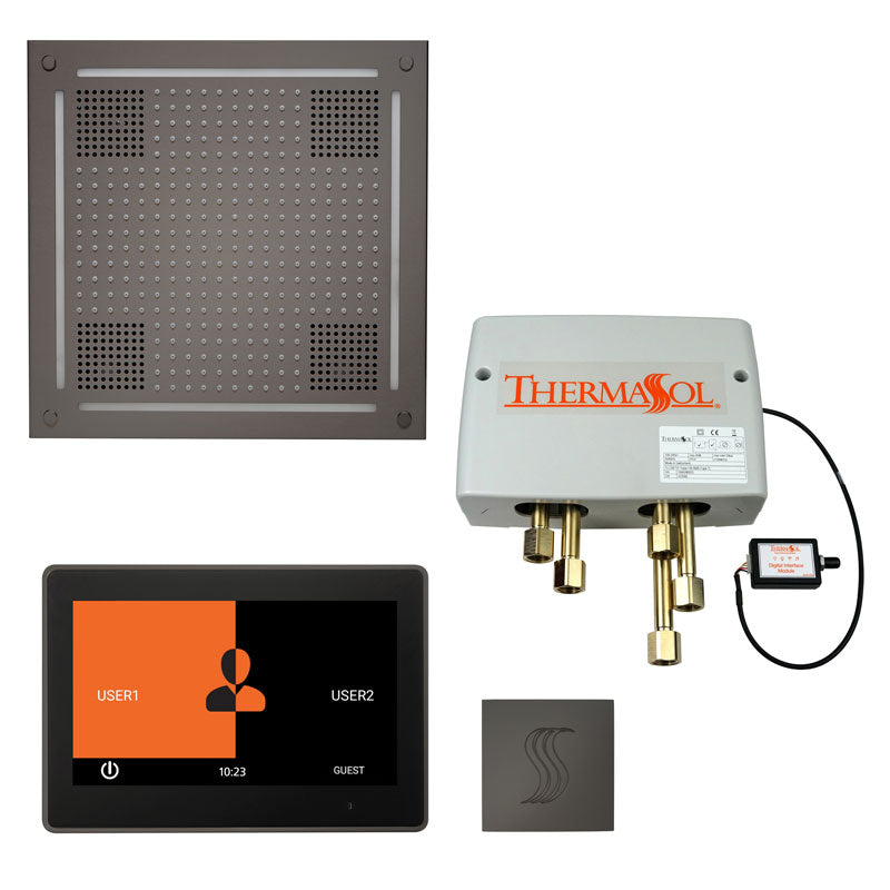 Thermasol The Total Wellness Hydrovive Package with 10" ThermaTouch  Square