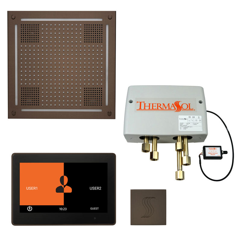 Thermasol The Total Wellness Hydrovive Package with 10" ThermaTouch  Square