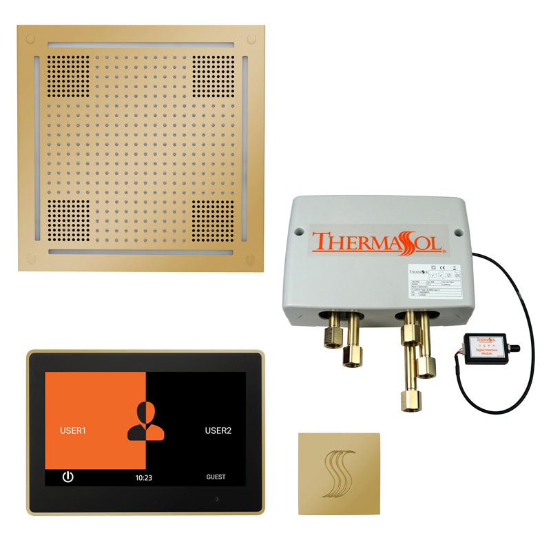 Thermasol The Total Wellness Hydrovive Package with 10" ThermaTouch  Square
