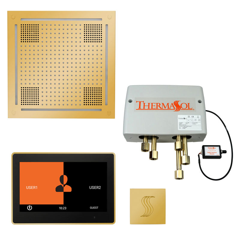 Thermasol The Total Wellness Hydrovive Package with 10" ThermaTouch  Square