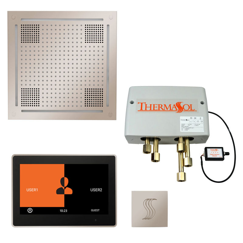 Thermasol The Total Wellness Hydrovive Package with 10" ThermaTouch  Square