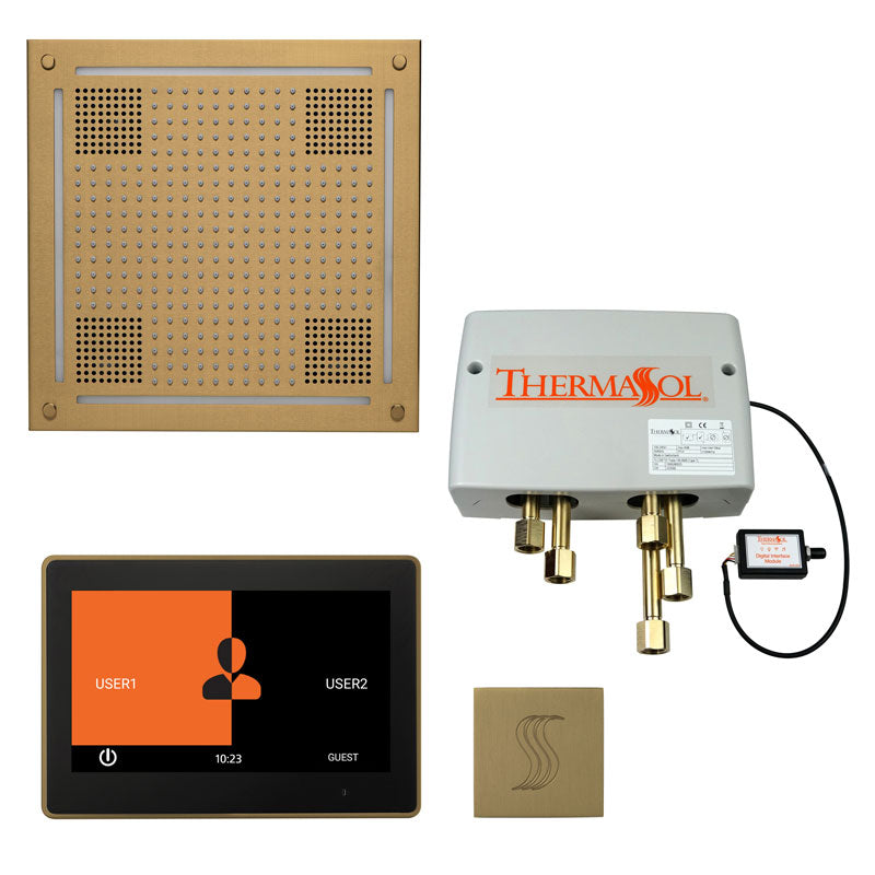 Thermasol The Total Wellness Hydrovive Package with 10" ThermaTouch  Square