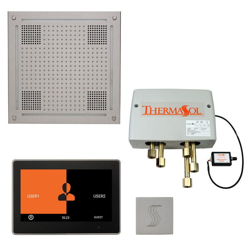 Thermasol The Total Wellness Hydrovive Package with 10" ThermaTouch  Square