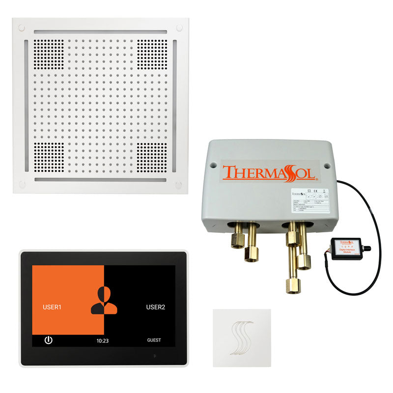 Thermasol The Total Wellness Hydrovive Package with 10" ThermaTouch  Square