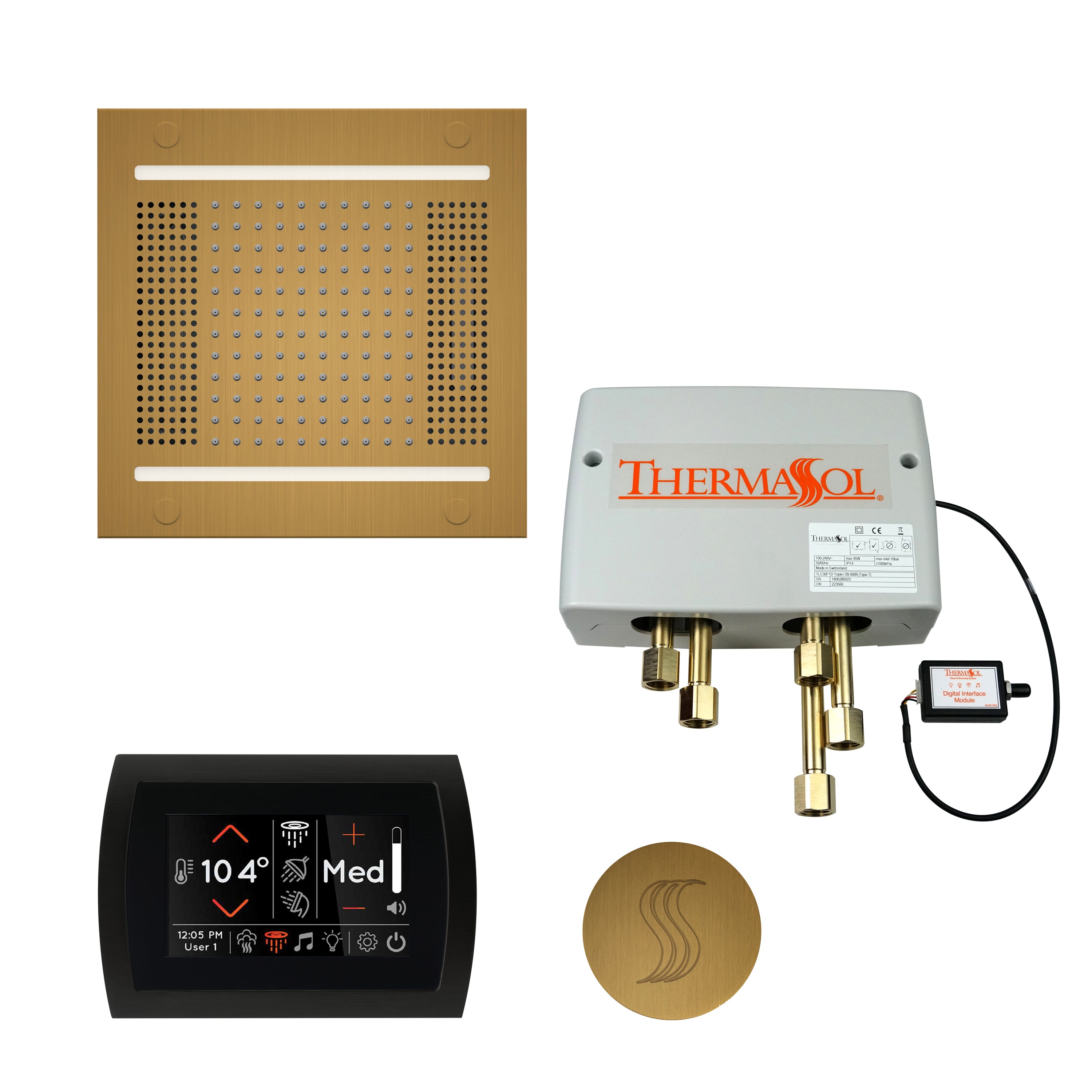 Thermasol The Total Wellness Package Hydrovive14 with SignaTouch Round