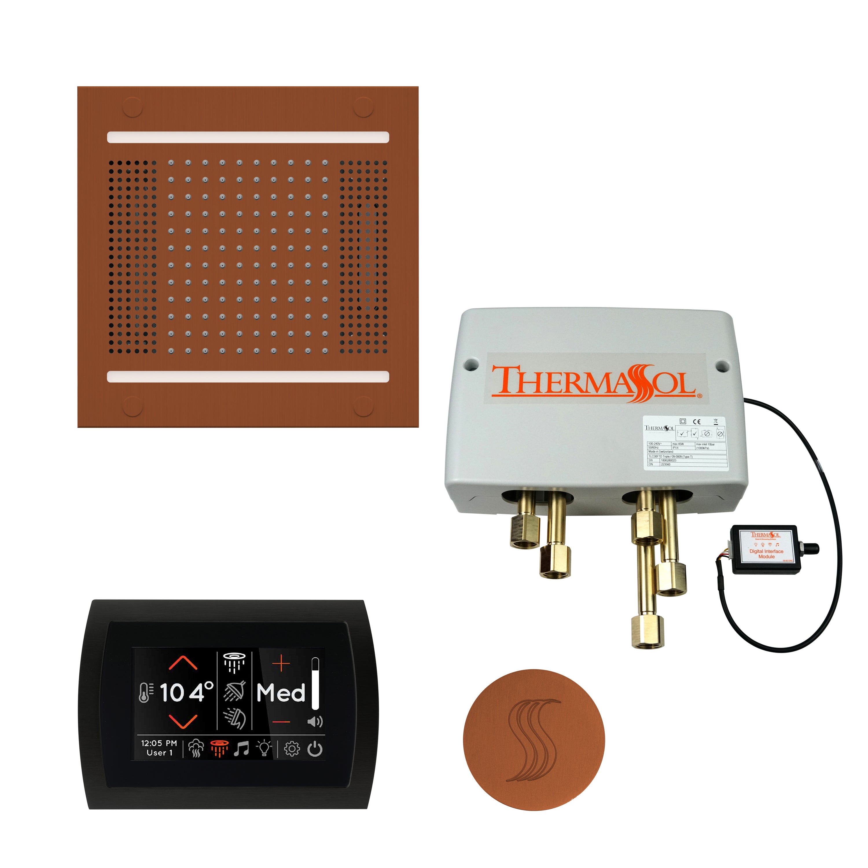 Thermasol The Total Wellness Package Hydrovive14 with SignaTouch Round