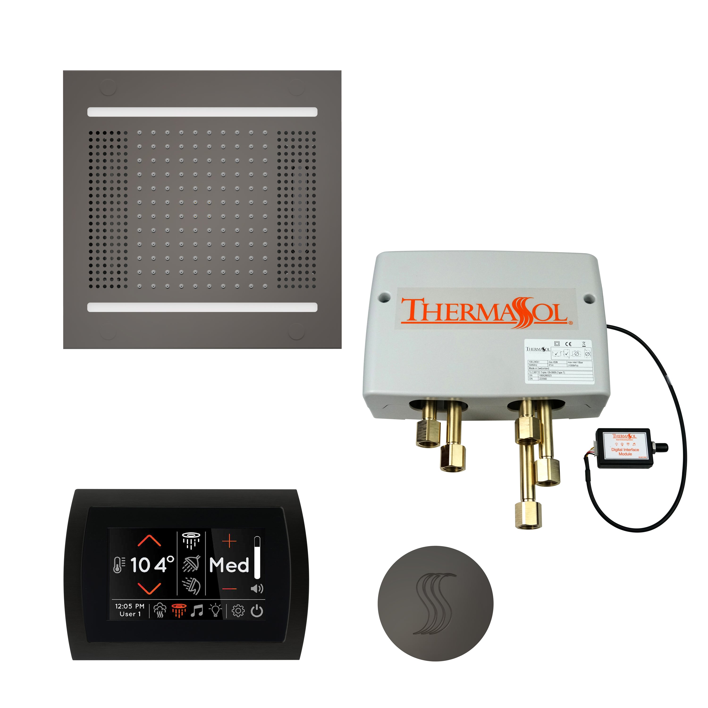 Thermasol The Total Wellness Package Hydrovive14 with SignaTouch Round