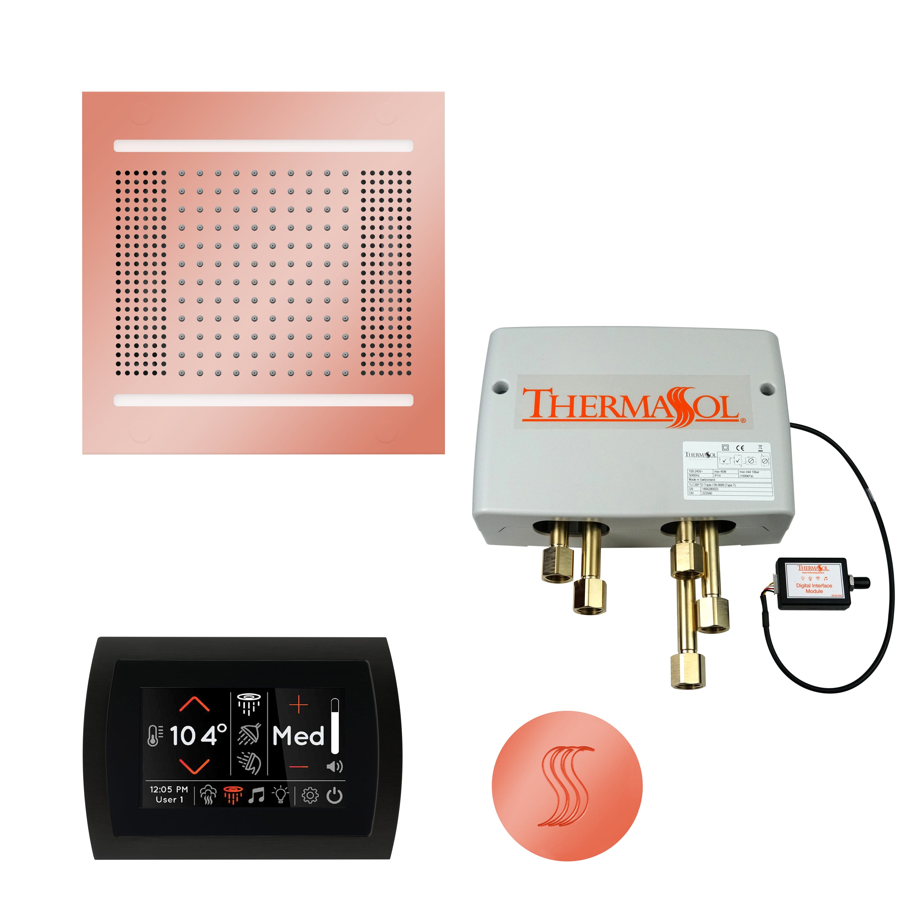 Thermasol The Total Wellness Package Hydrovive14 with SignaTouch Round