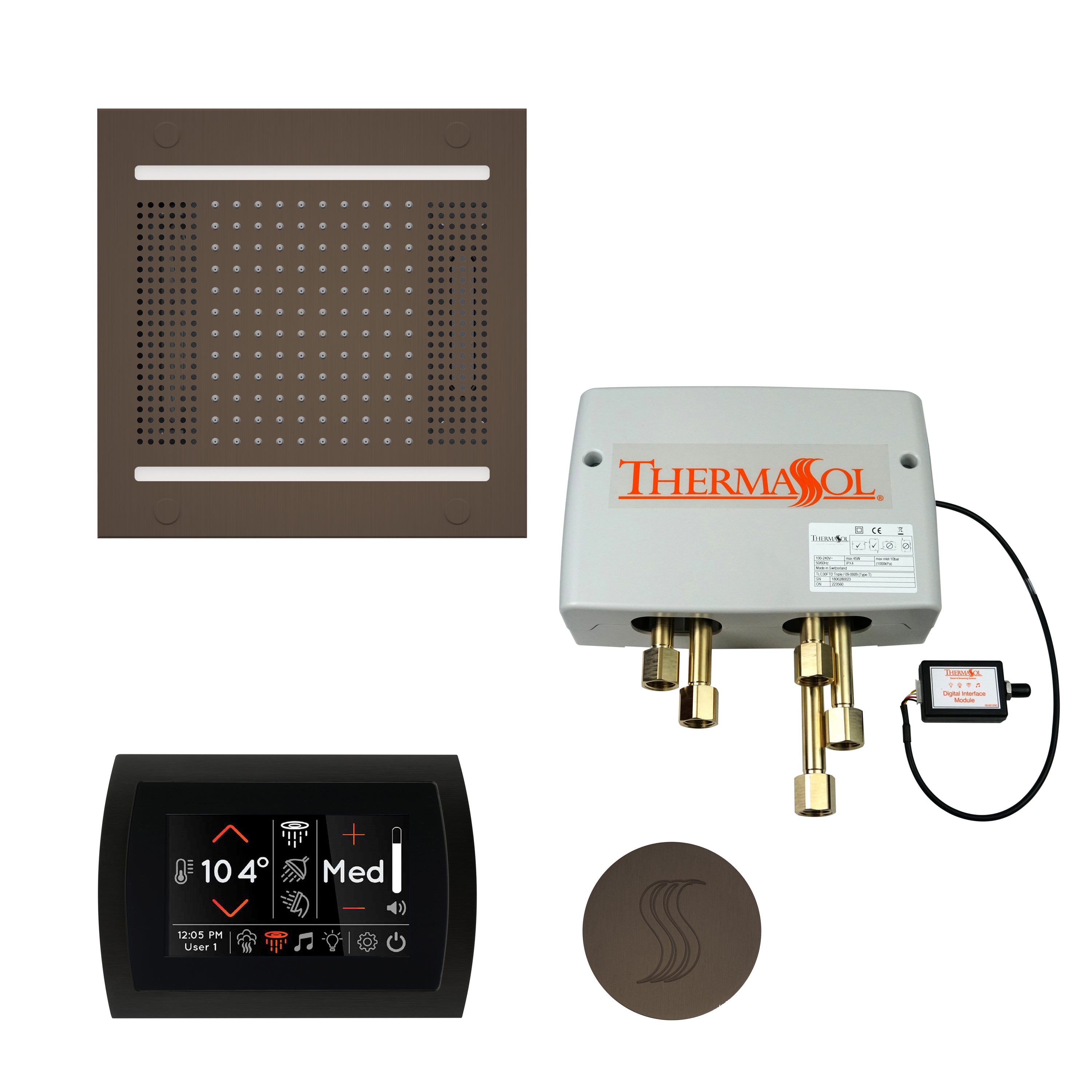 Thermasol The Total Wellness Package Hydrovive14 with SignaTouch Round