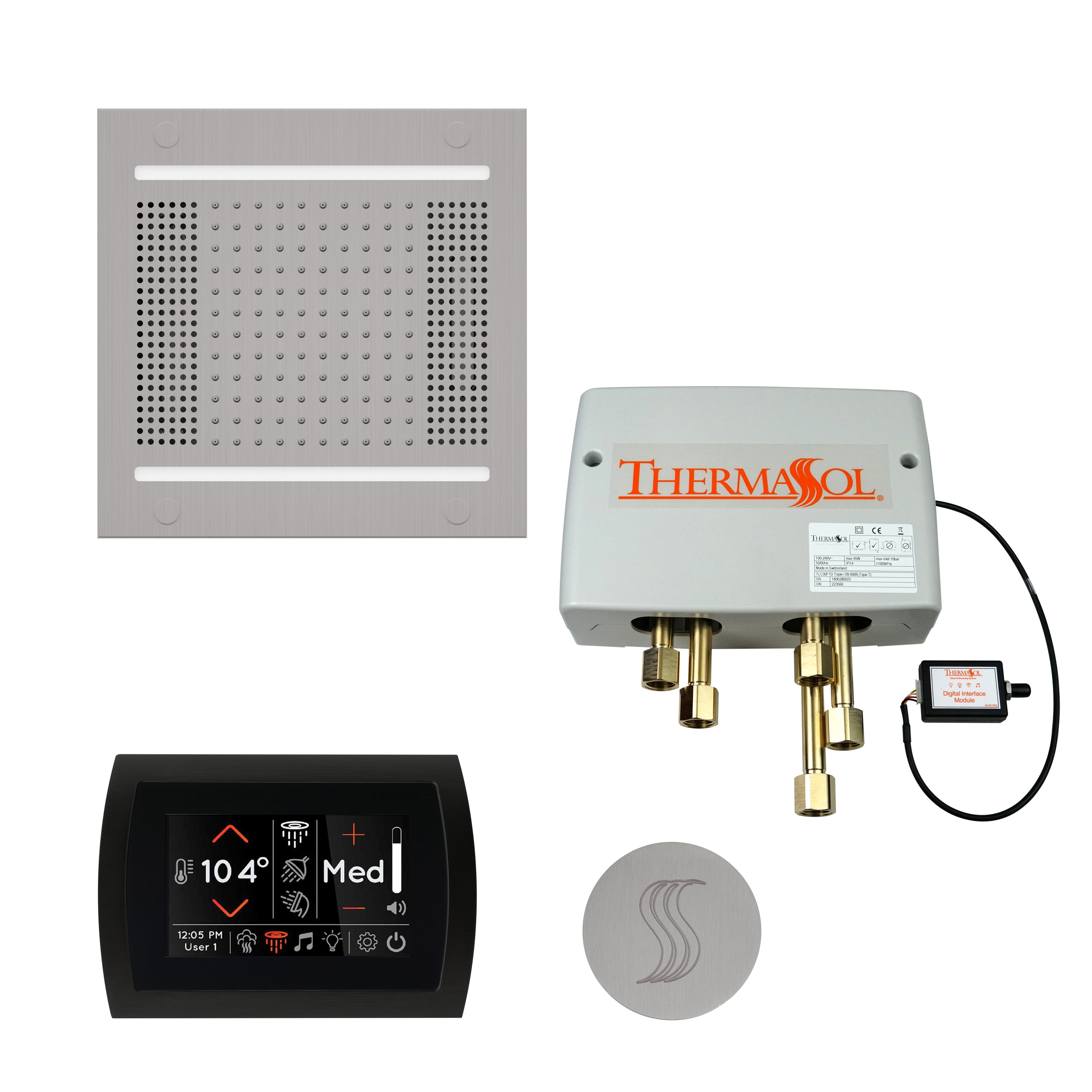 Thermasol The Total Wellness Package Hydrovive14 with SignaTouch Round