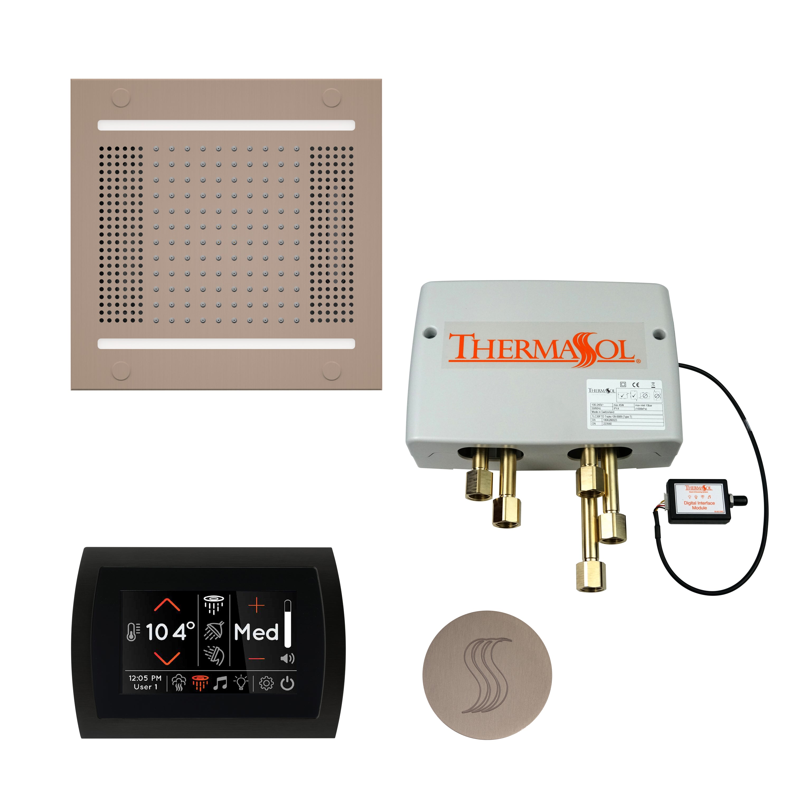 Thermasol The Total Wellness Package Hydrovive14 with SignaTouch Round