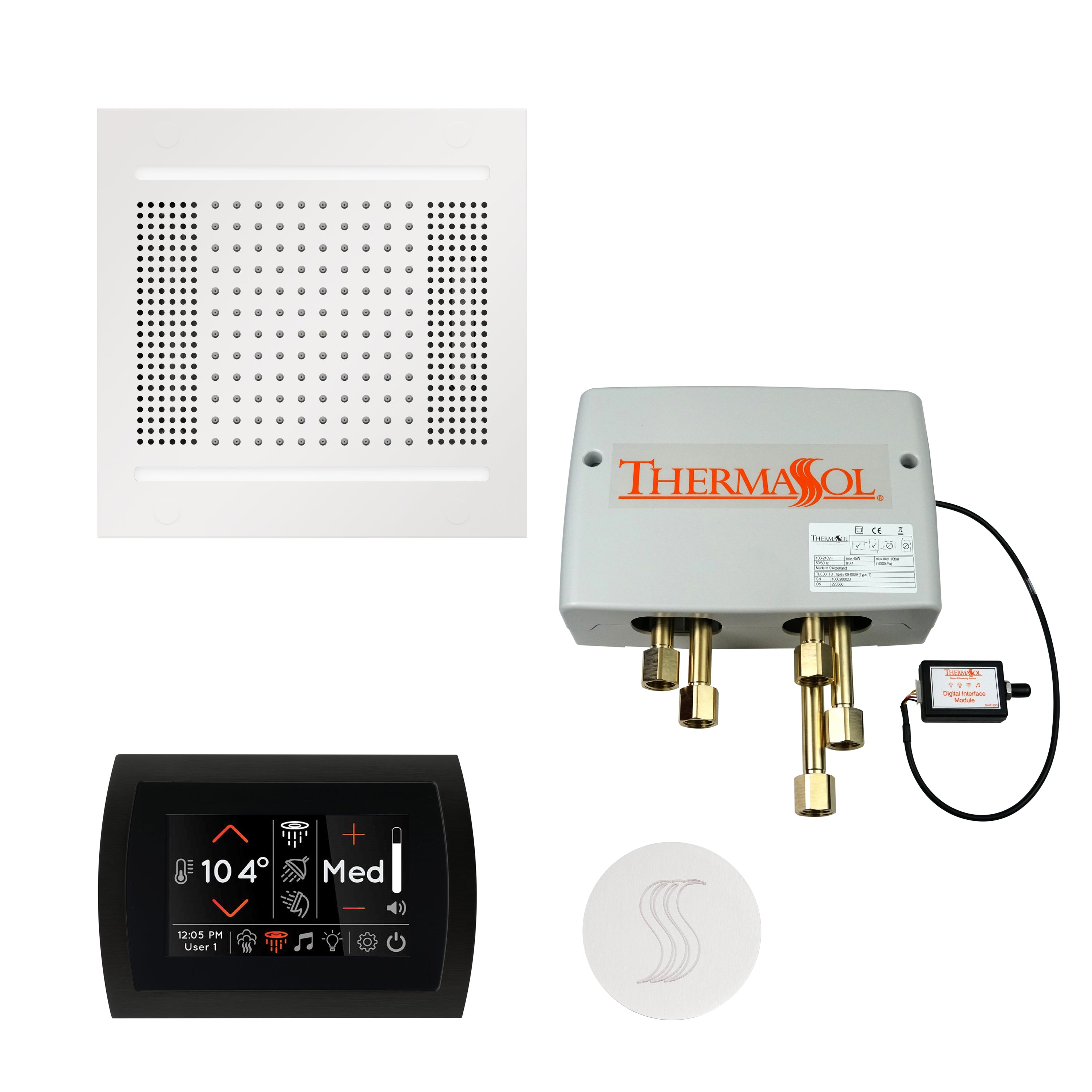 Thermasol The Total Wellness Package Hydrovive14 with SignaTouch Round